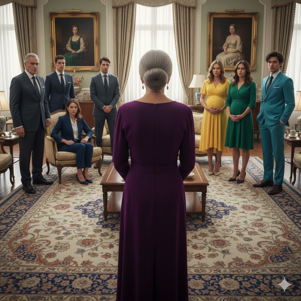 When my husband’s mistress got pregnant, my entire in-laws’ family told me to leave the house. I simply smiled and said one sentence— and the faces of all six of them fell. They apologized, but it was already too late