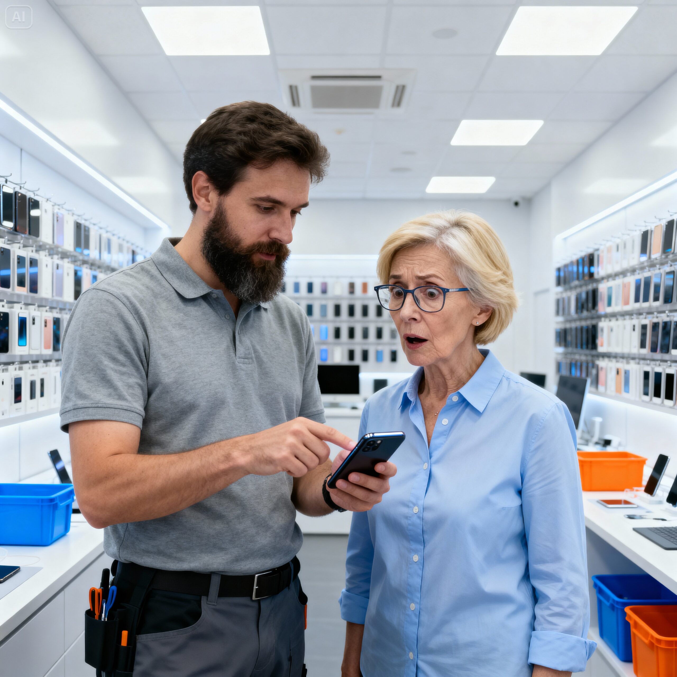 I Took My Daughter-in-Law’s Phone for Repair — The Tech Said: “Get Out of the House Immediately!”