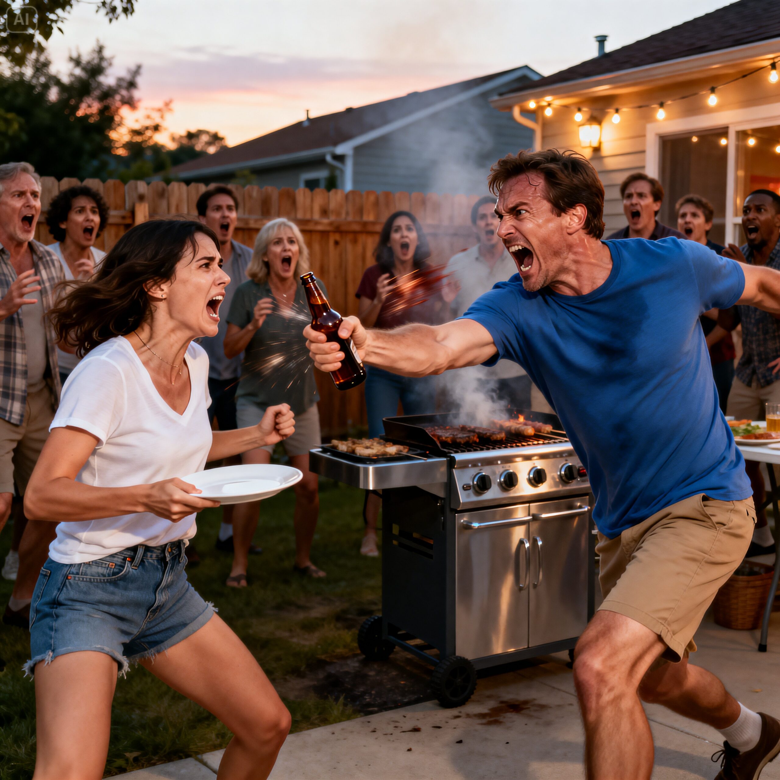 My husband’s best friend got drunk at our barbecue and asked when I was going to leave him