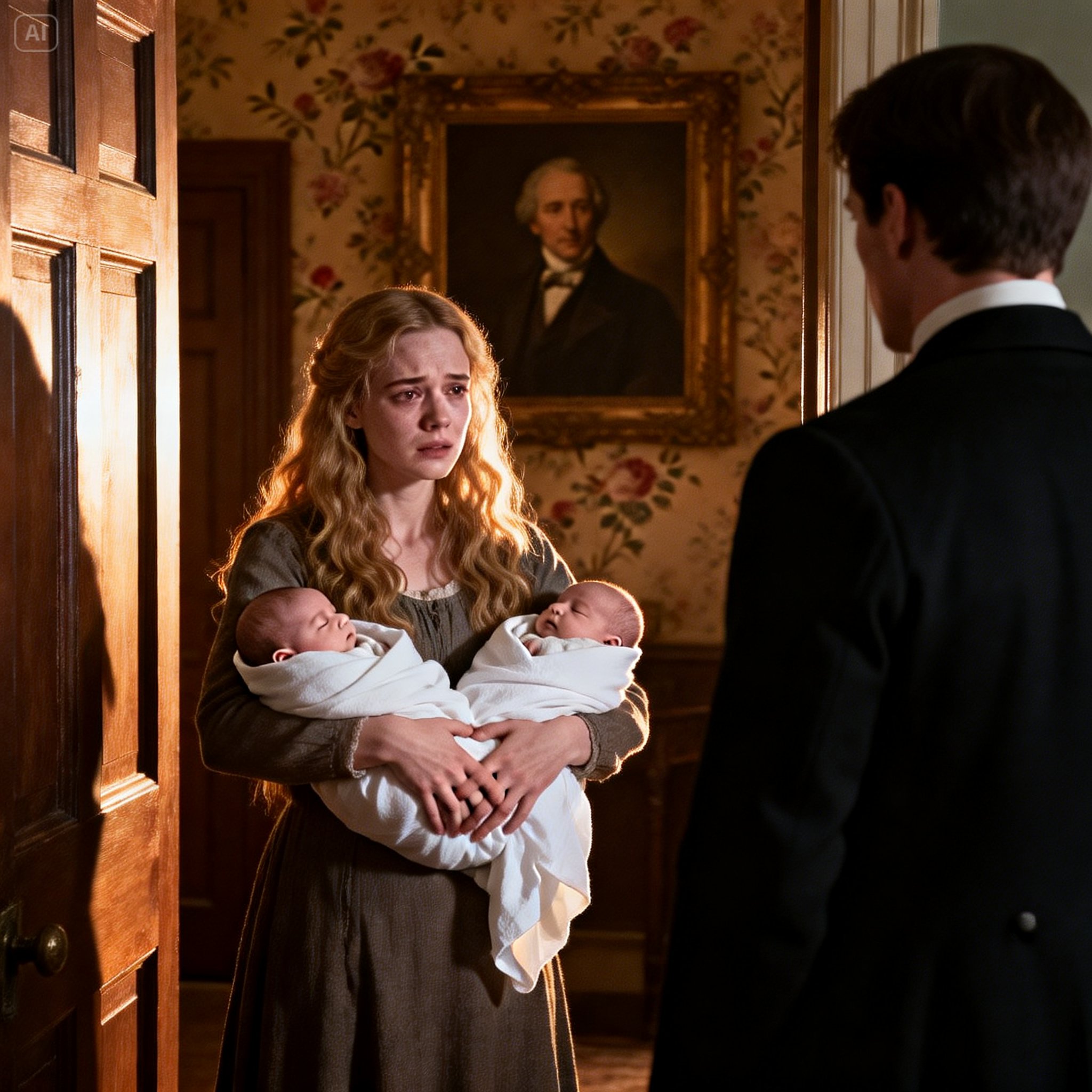 He chose his rich mother over me and our newborn twins. Then one night, he turned on the television and saw something he never expected.