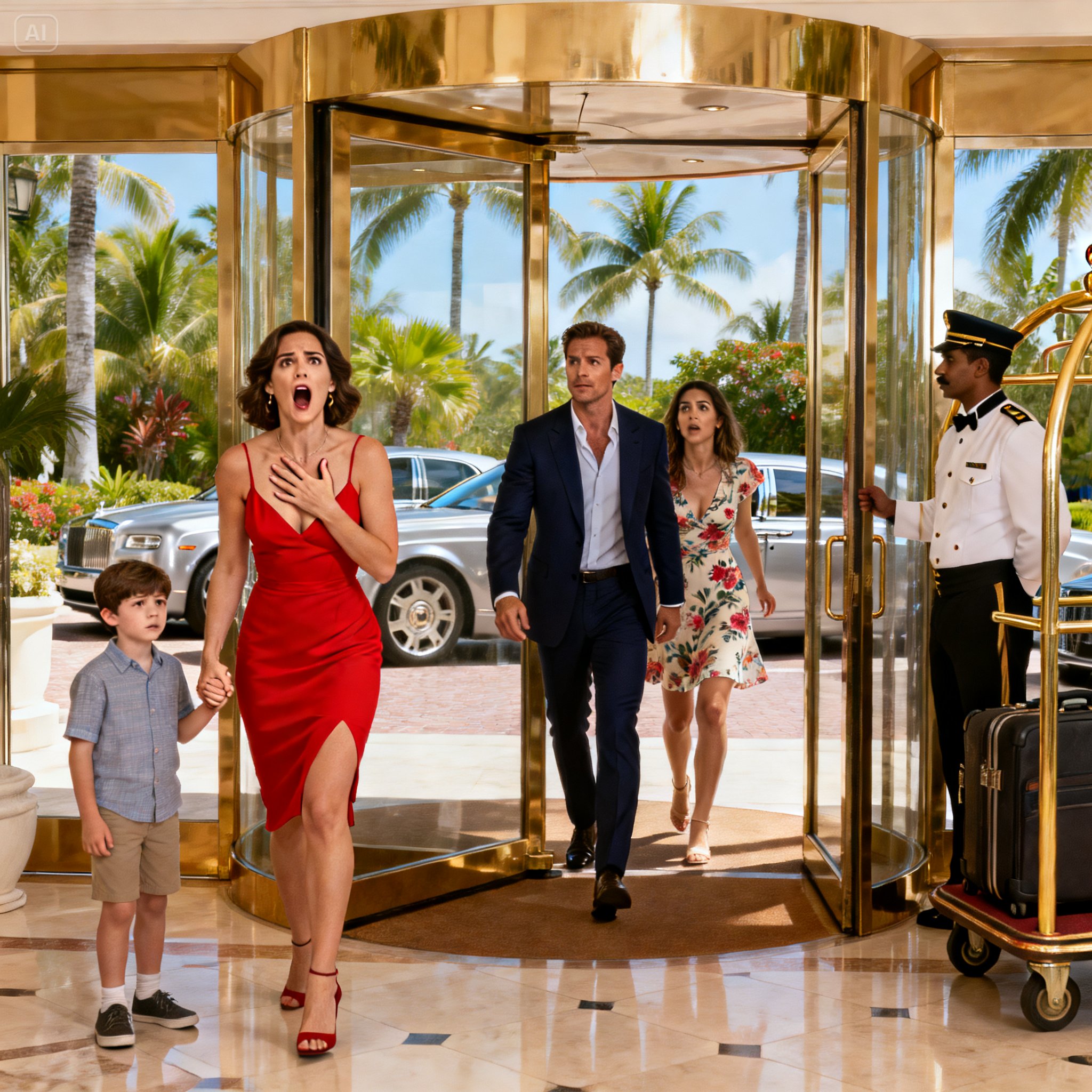 The husband slept with his mistress. When he stepped out of the hotel, he saw his wife and child waiting for him. The wife didn’t make a scene; she simply said, “Come home, I’ve cooked dinner.” And from that moment on, it became a day that would haunt him for the rest of his life…