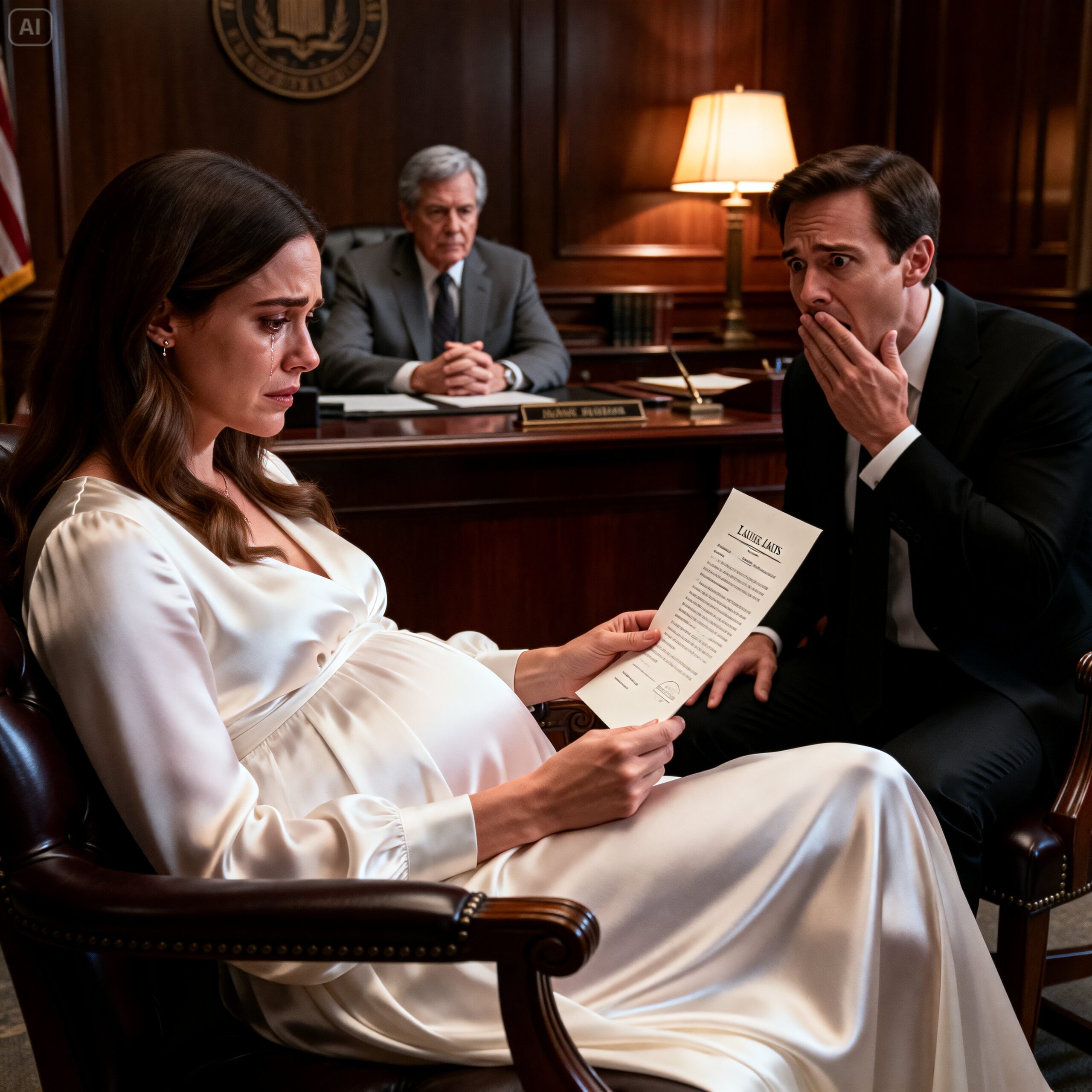 She Arrived for the Divorce — He Was Shocked When He Saw Her — She Was Seven Months Pregnant