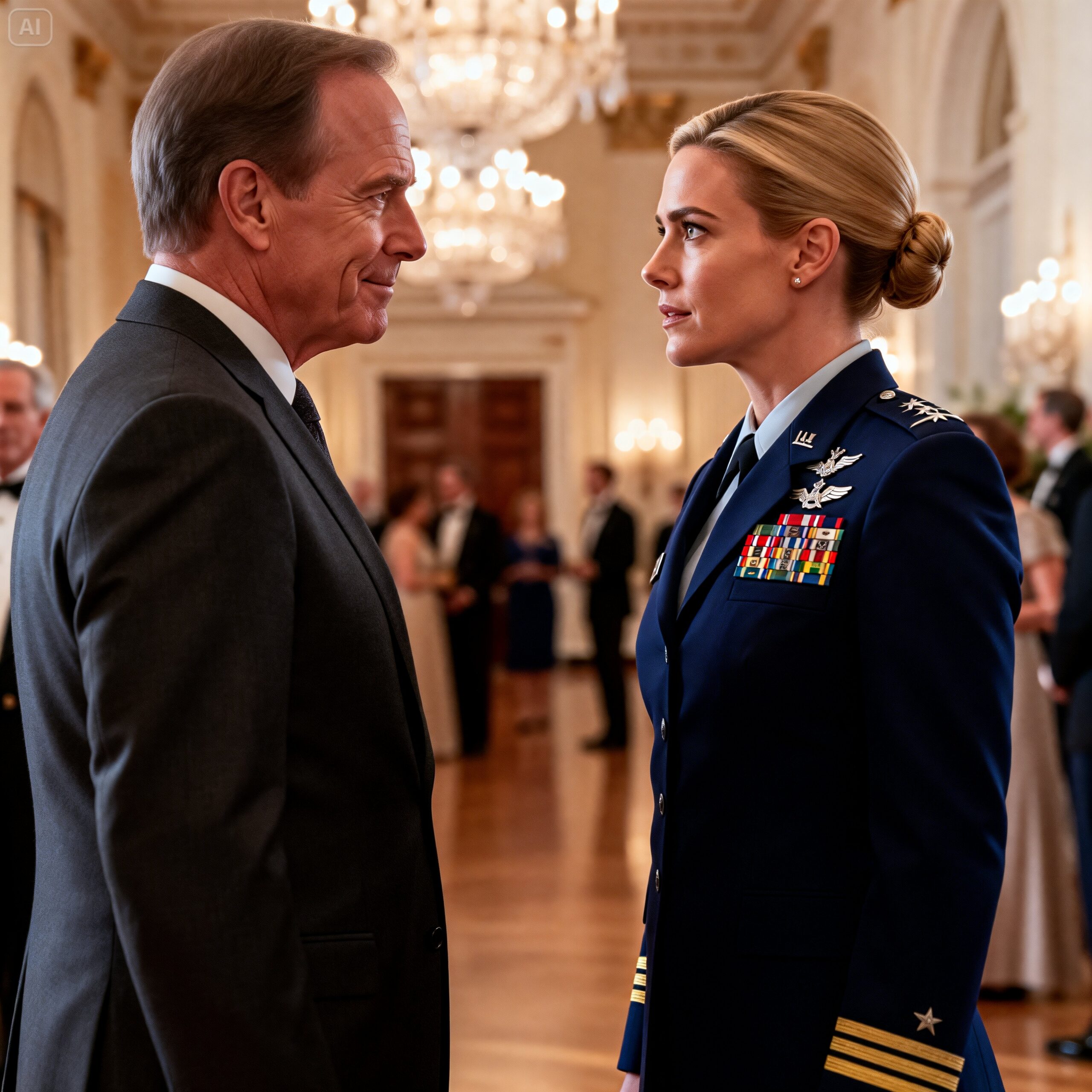 “Go change, you look cheap!” my dad laughed after Mom ruined my dress. I returned wearing a general’s uniform. The room went silent. He stuttered, “Wait… are those two stars?”