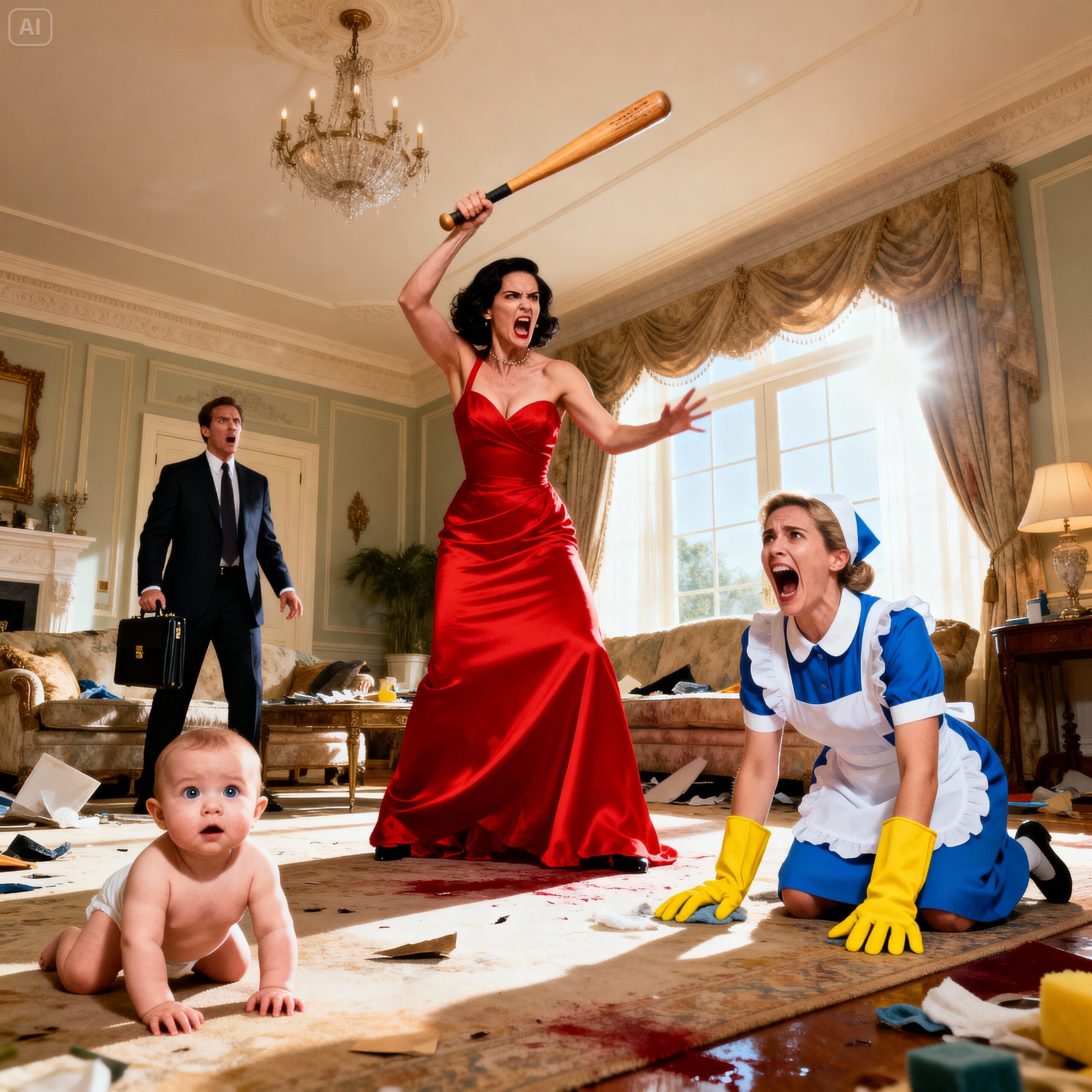 The storm had been clawing at Jacob Carr’s ranch all day, rattling shutters and beating snow against the windows when the soft knock broke through the roar.
