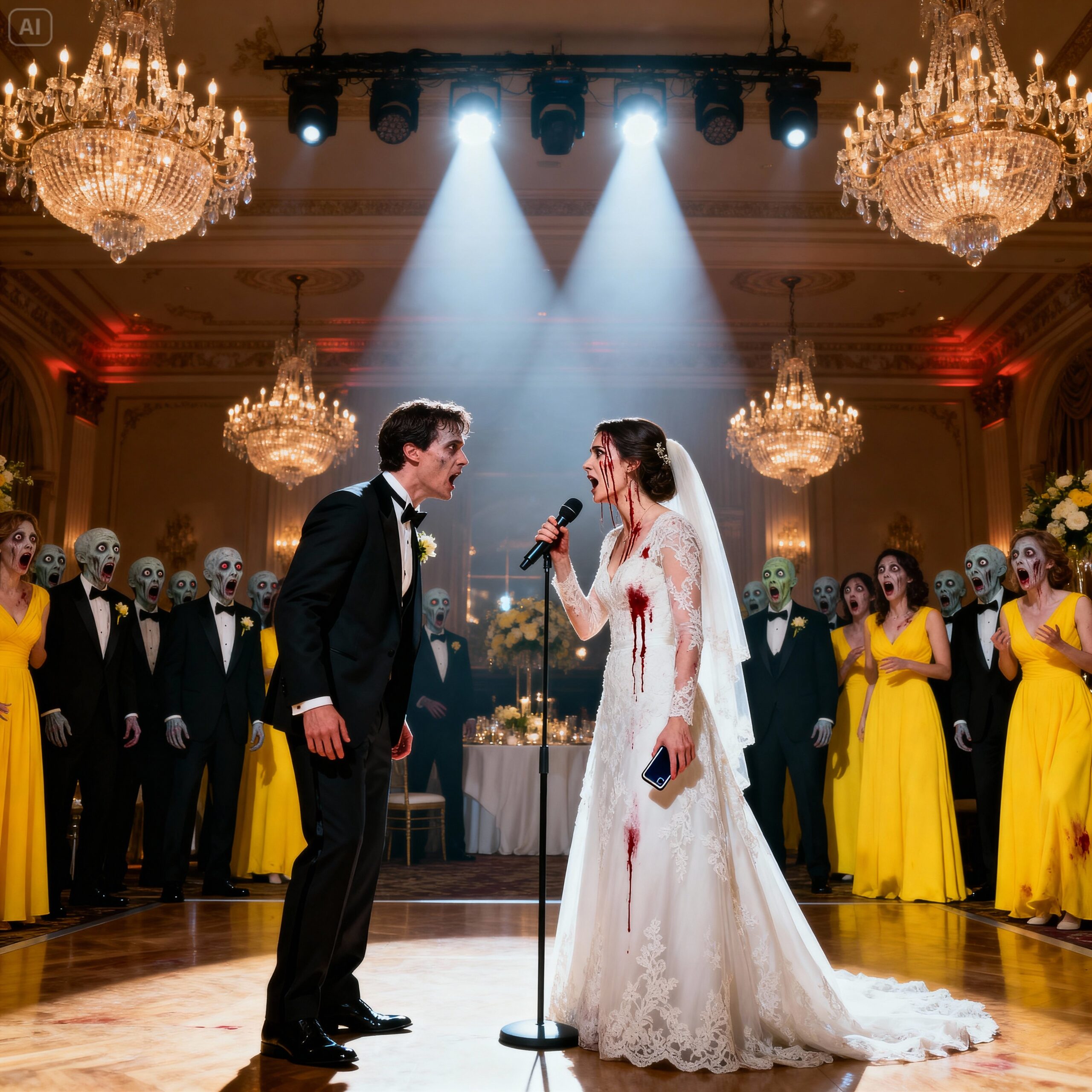 I went to the groom’s room only because I forgot my bracelet. But the moment I opened the door, I heard him call me a “fat pig” and brag that he just needed a few months after the wedding to take my family’s money.