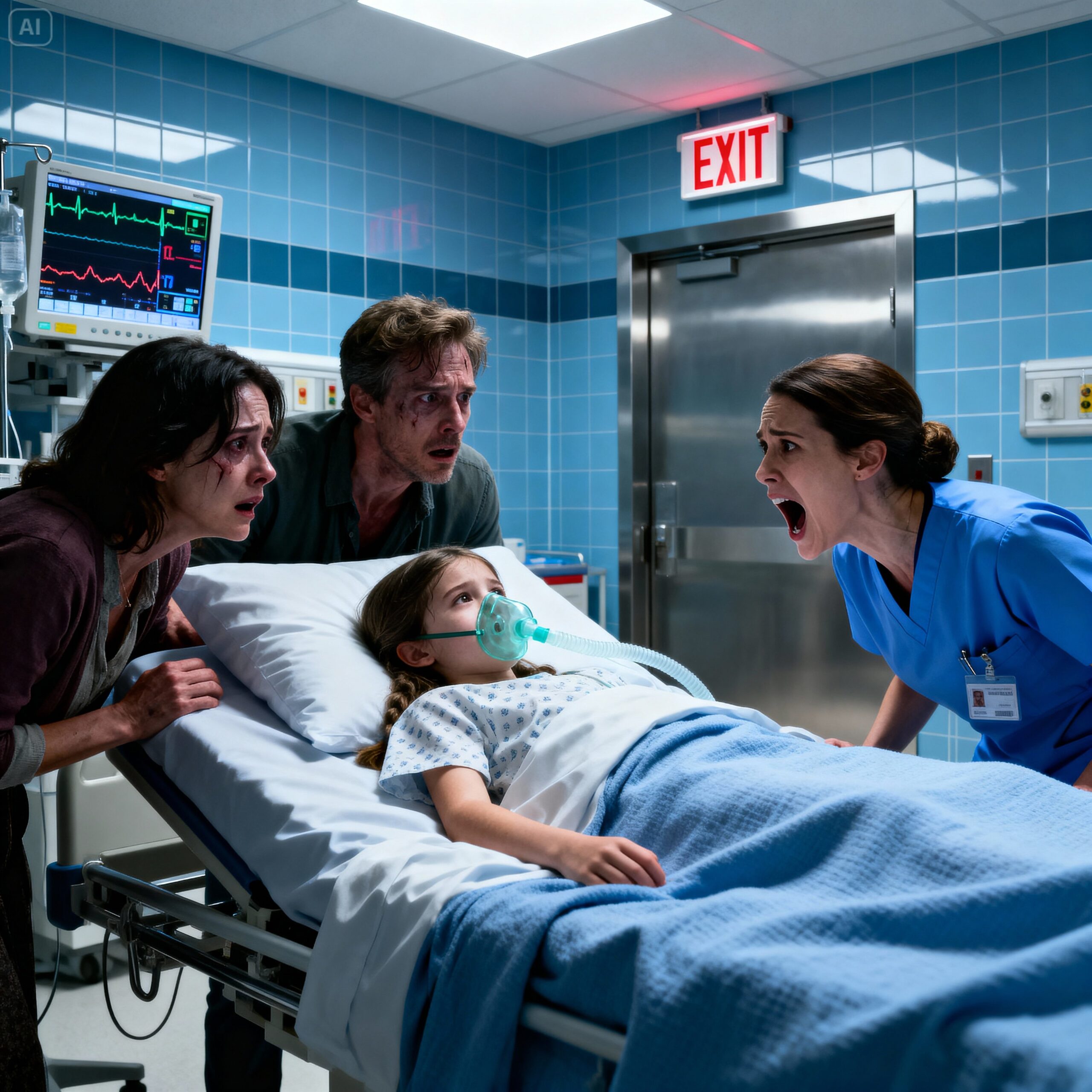 My Mother Ripped the Oxygen Mask Off My Daughter in the ICU Because I Refused to Pay for a Party