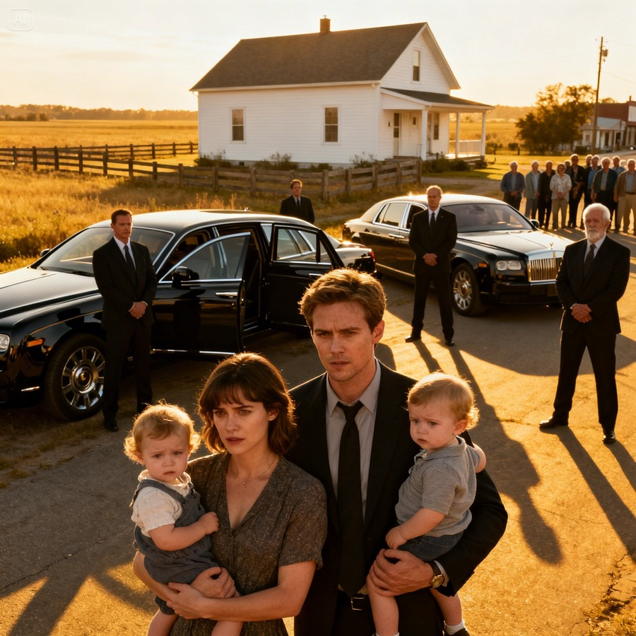 At 36, I Married a Beggar Woman Who Later Bore Me Two Children — Until One Day, Three Luxury Cars Arrived and Revealed Her True Identity, Shocking the Entire Village…