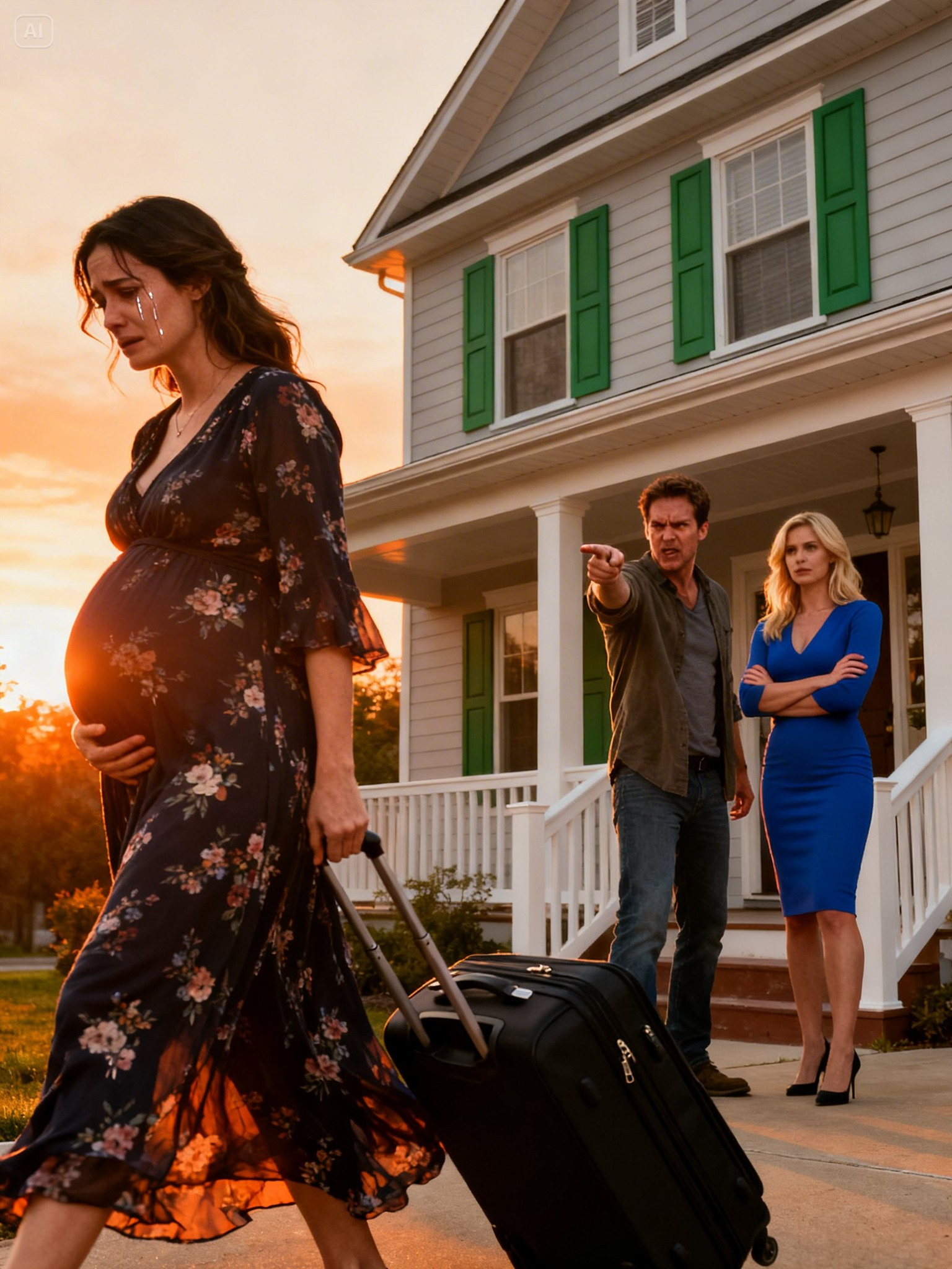 HE KIC;;KED HIS PREG;;NANT WIFE OUT FOR A SECRETARY. 2 YEARS LATER, HE KNOCKED ON THE WRONG DOOR… AND LOST EVERYTHING.