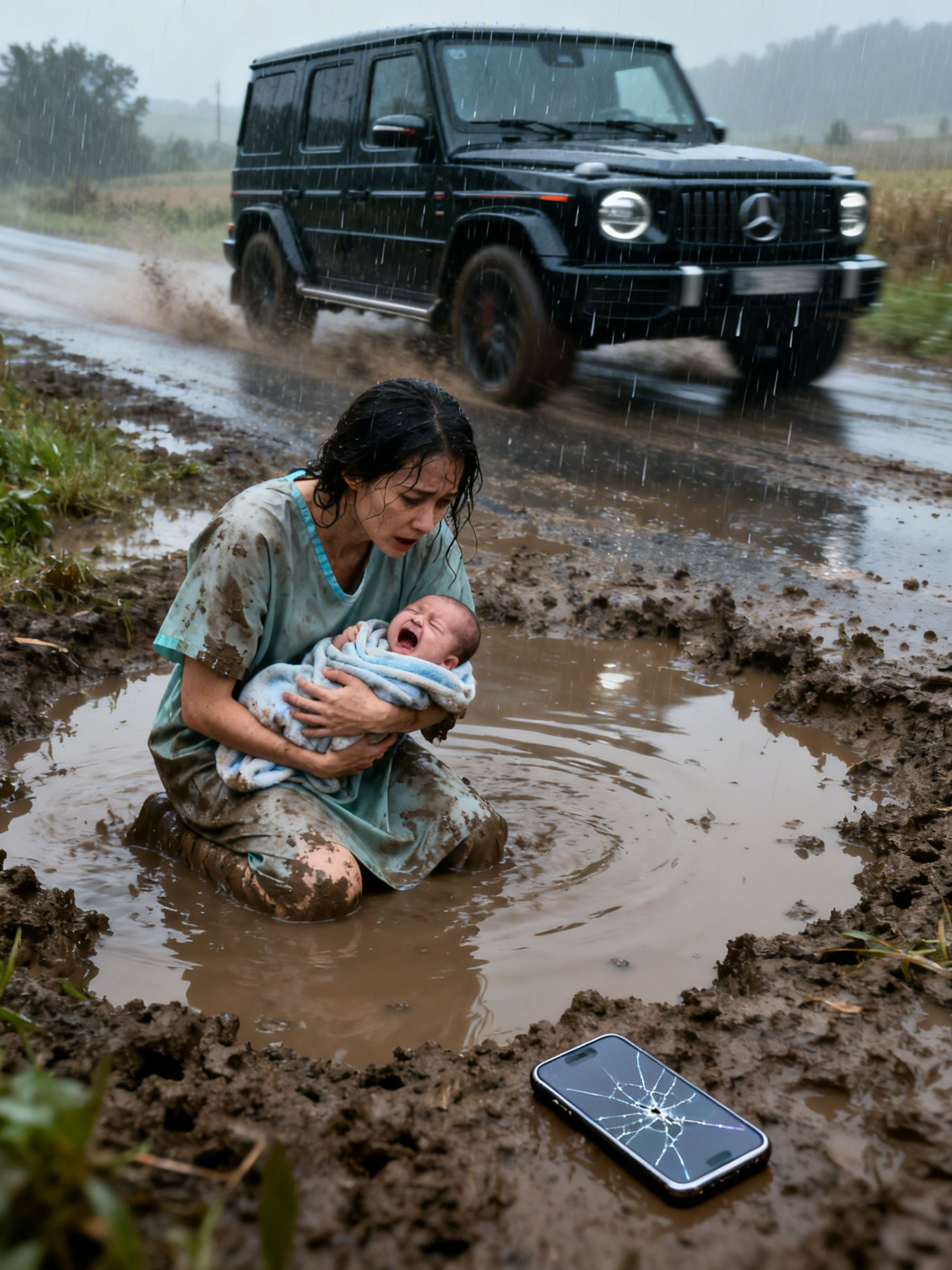 They Left Me Bleeding in the Storm With My Newborn