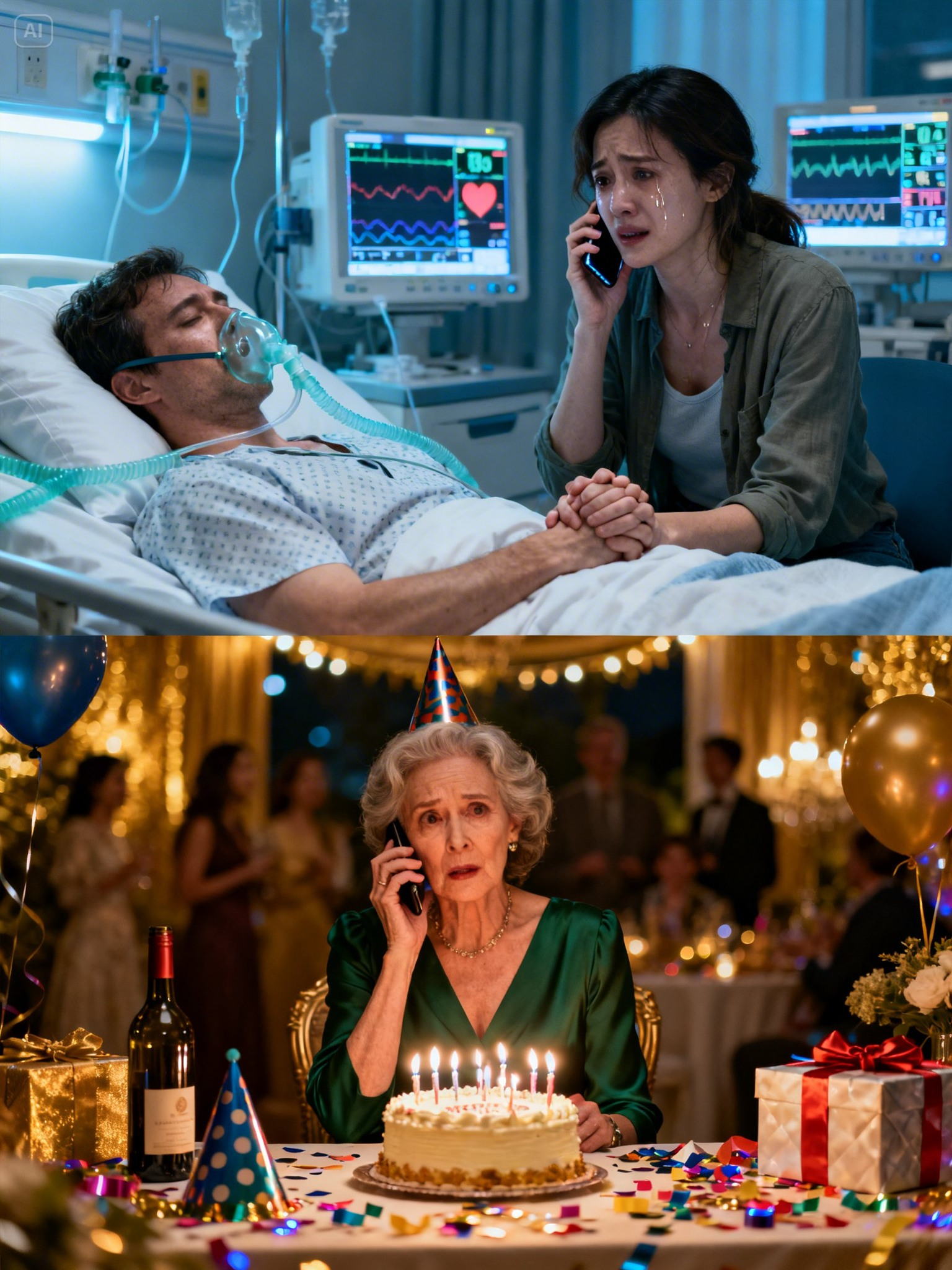 She called me “heartless” because I wouldn’t plan her 60th party while sitting in the ICU. She told me I was “no longer her daughter”…