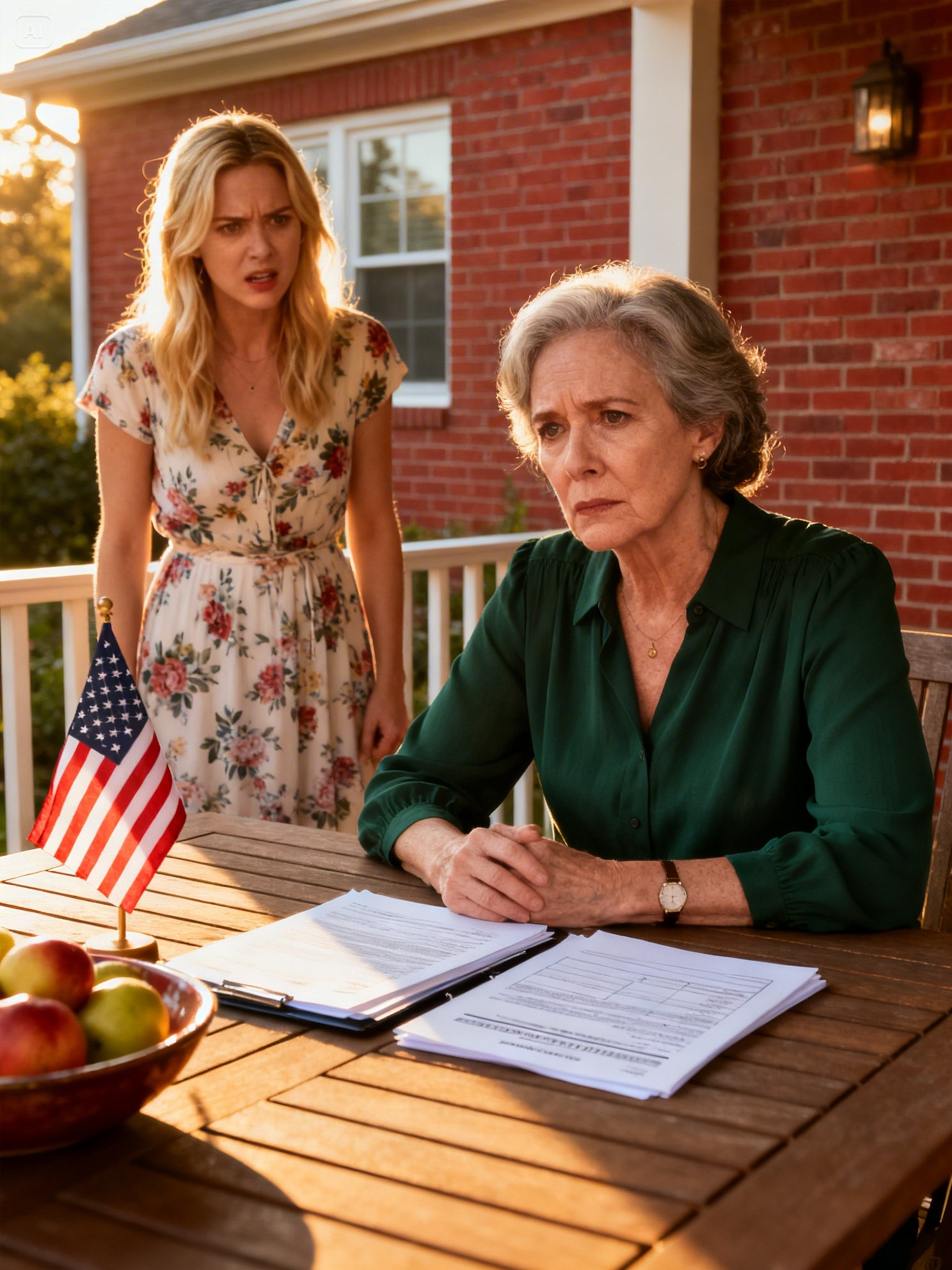 My daughter got married. She still doesn’t know I inherited $7 million from my late husband. Thank God I kept quiet—because three days later, her new husband showed up with a folder of papers. The folder hit my kitchen table with a soft, confident thud—right beside the half-stacked paper plates and the foil lids from the Costco trays I still hadn’t found the energy to deal with.