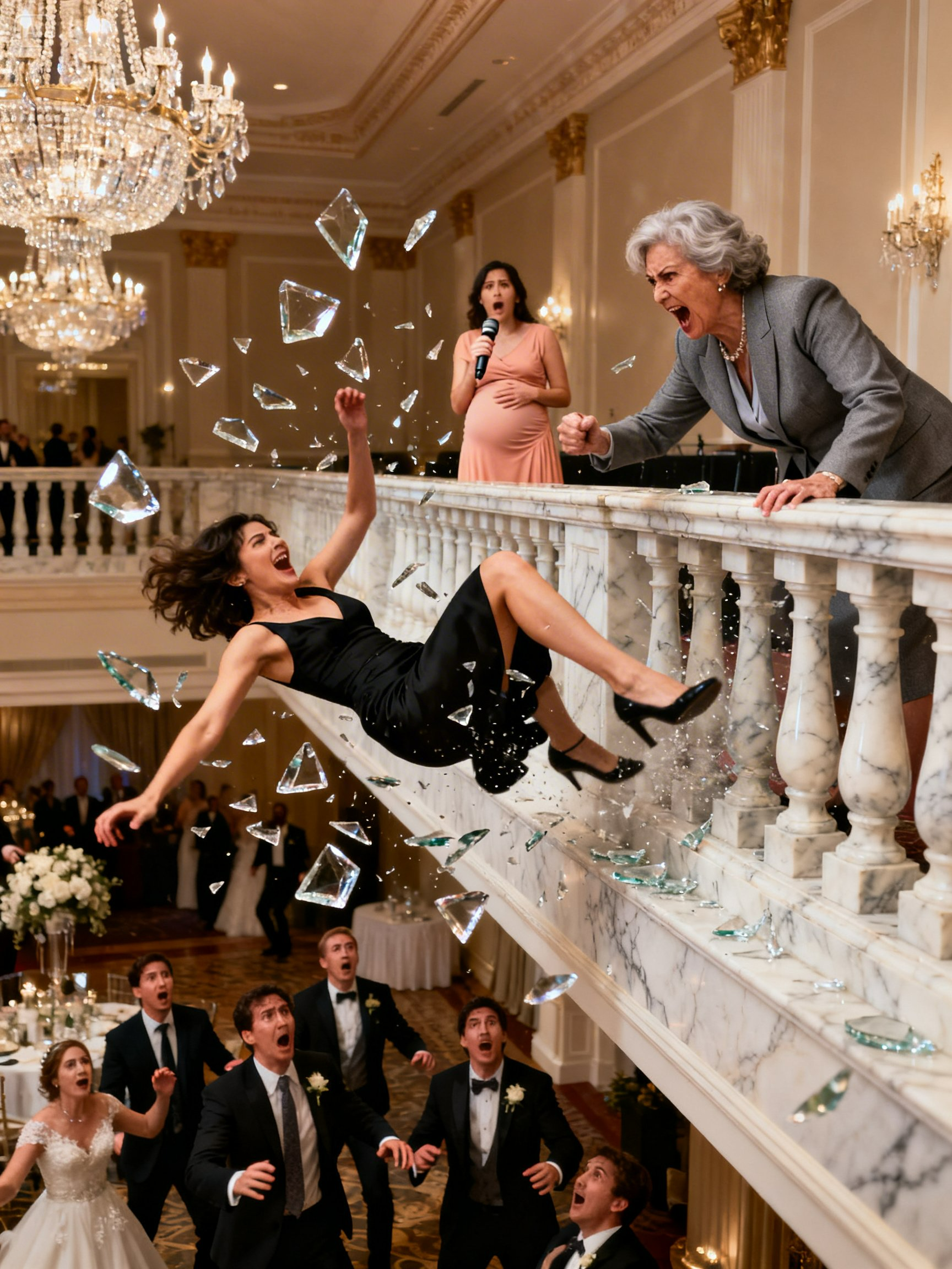 At My Sister’s Baby Shower, Mom Threw Me Off a Balcony—And Everyone Pretended It Was a Toast