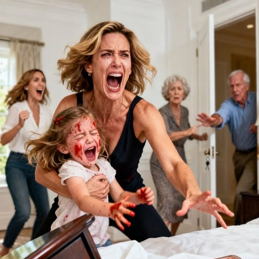 She Rubbed Ghost-Pepper Paste in My Sleeping Daughter’s Eyes—Then My Parents Broke My Phone, Locked Us In, and Called It “Family Business”