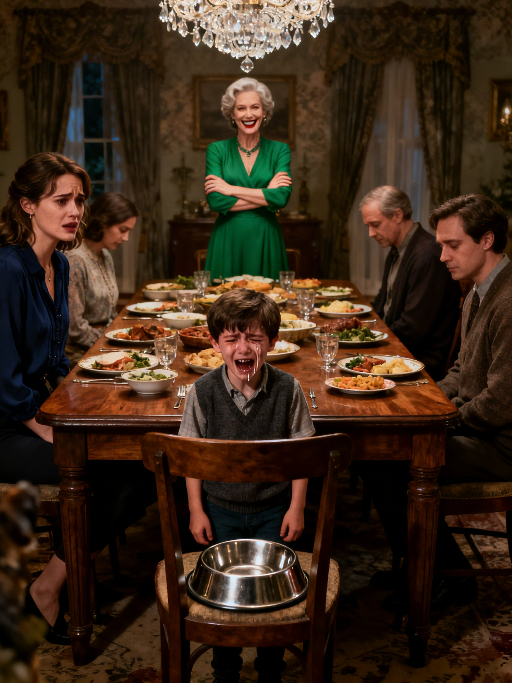 At Thanksgiving, My Son Got a Dog Bowl—By Morning, My Mother-in-Law Was Begging at Our Door