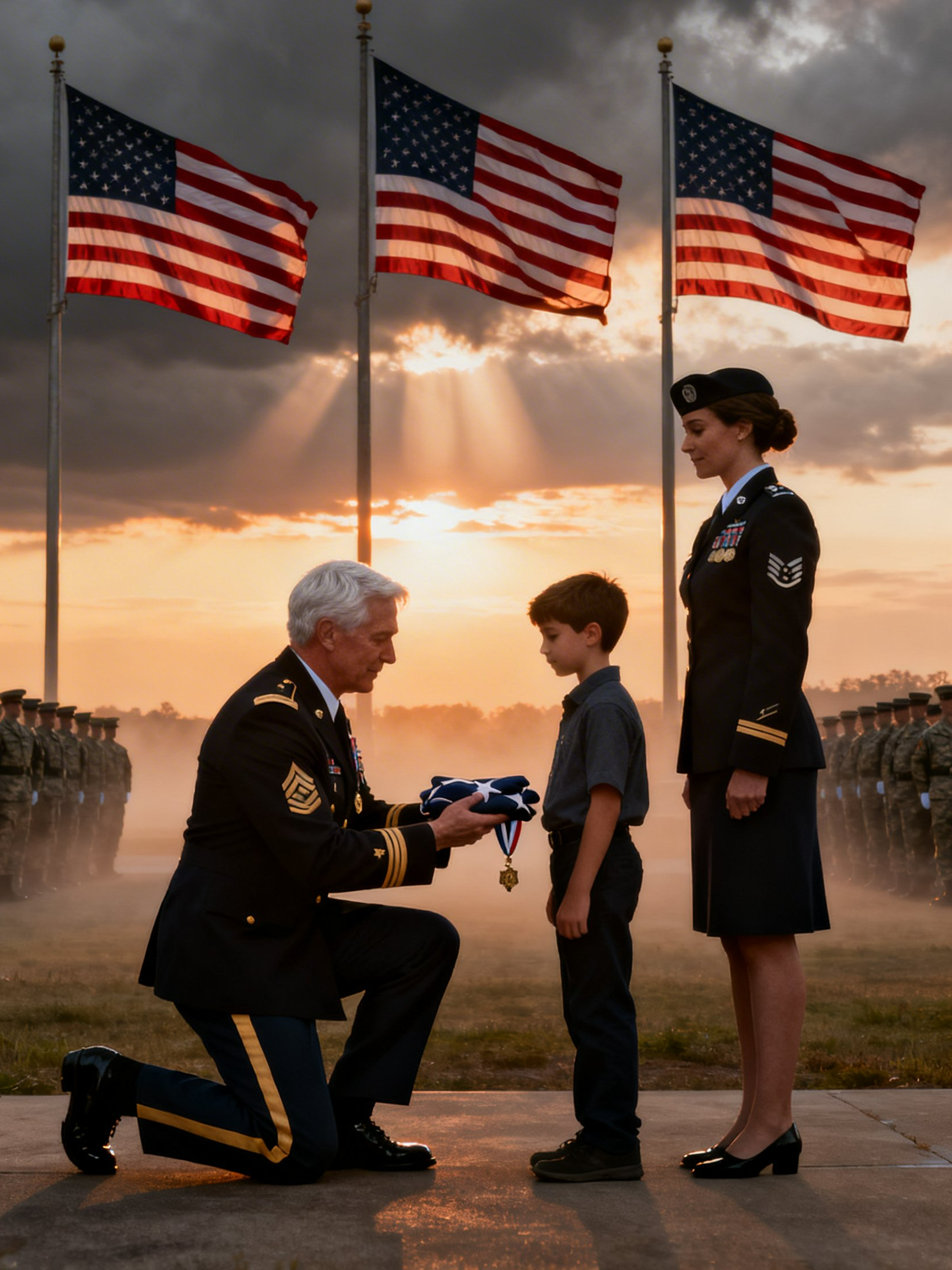 He Left a Boy in Tears Outside the Pentagon—Until One Female Soldier Followed Him and Uncovered a Buried Lie