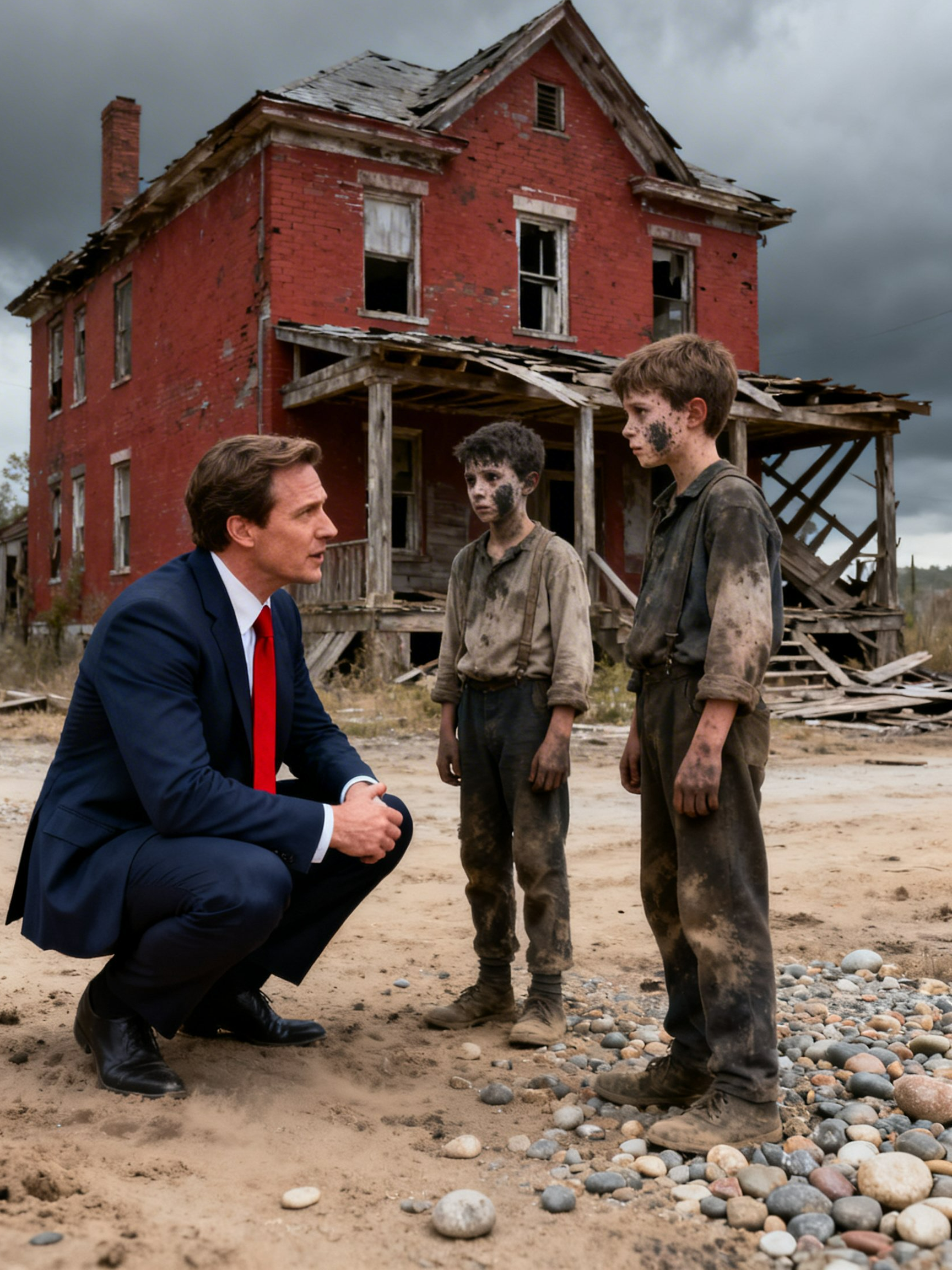 He Stopped for a Washed-Out Road—Then Found Two Newborn Twins in the Trash and Lost the Life He Thought He Wanted