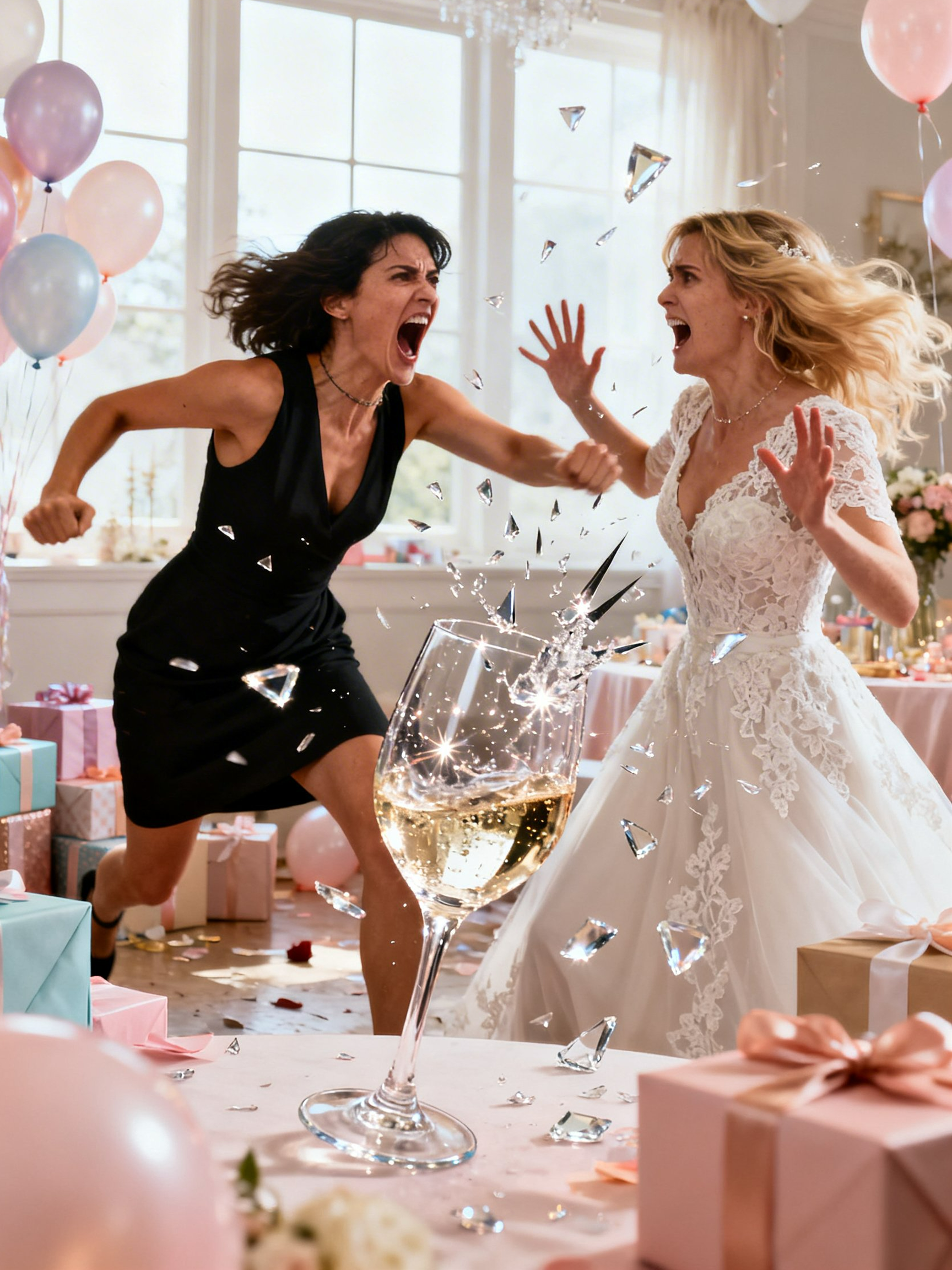 She Sobbed at My Bridal Shower…