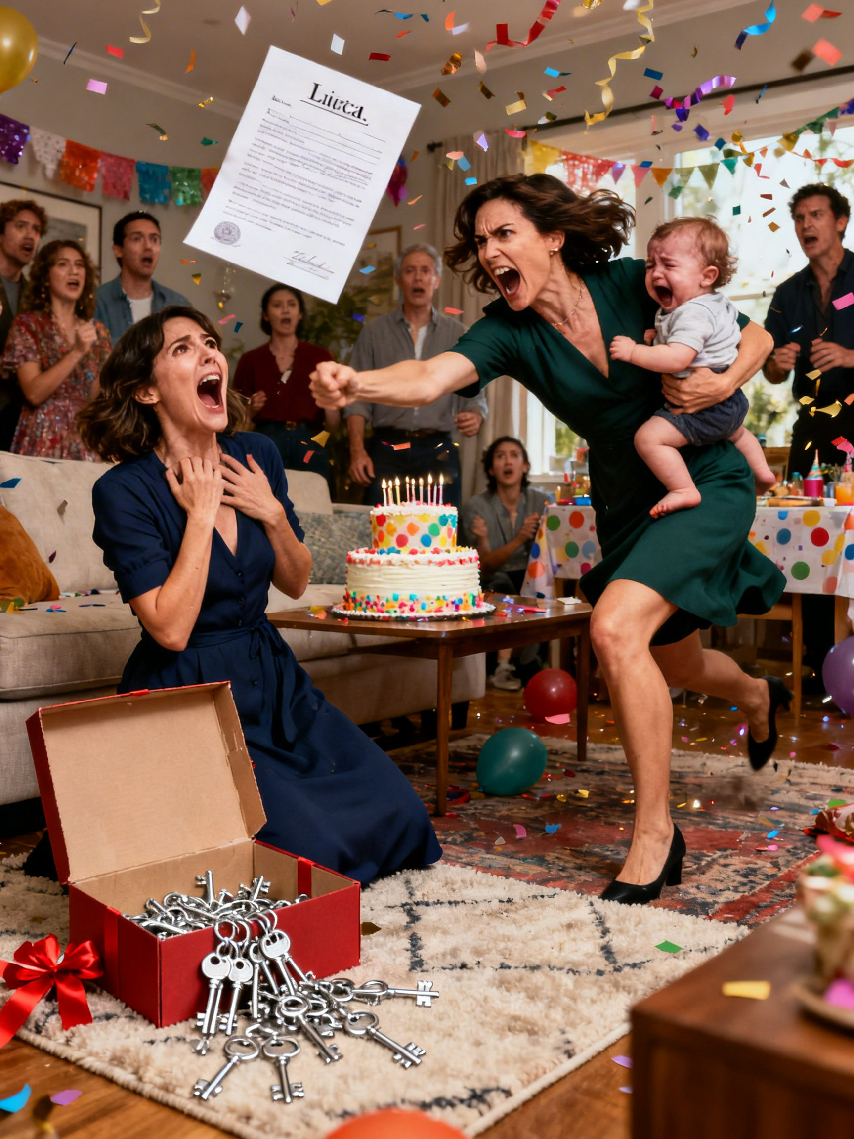 At My Nephew’s First Birthday, My Sister Claimed Her Baby Was My Dead Husband’s—and Tried to Take Half My $800K House by Waving a “Will.”