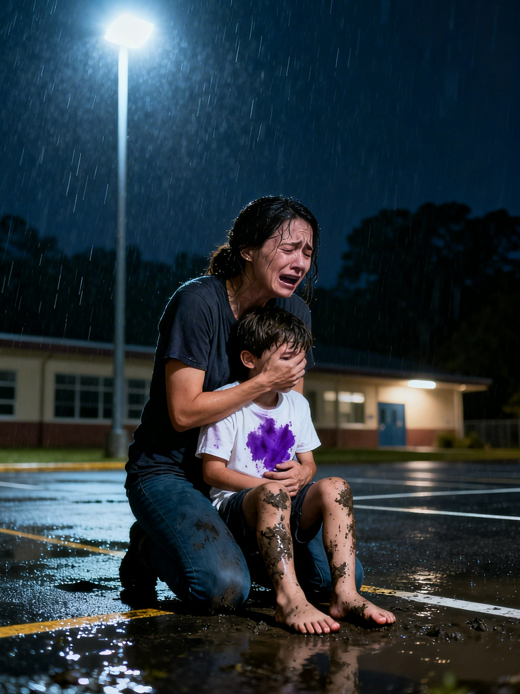 At 11 P.M., My Barefoot Son Appeared at School—What My Sister Found at Home Stopped Me Cold