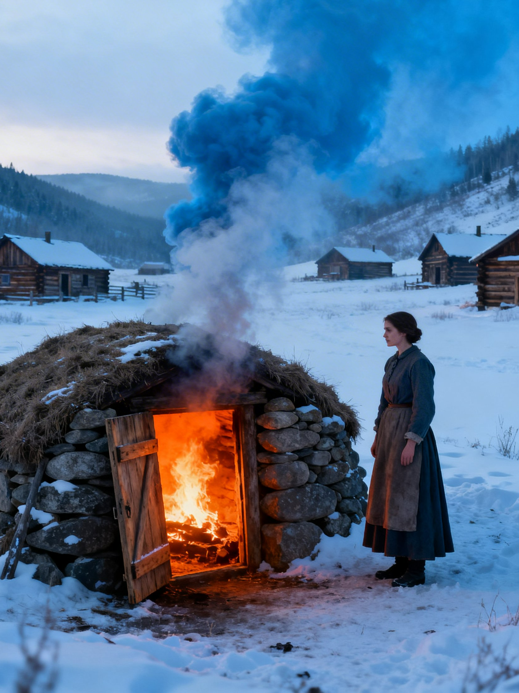 Banished as Winter Closed In…