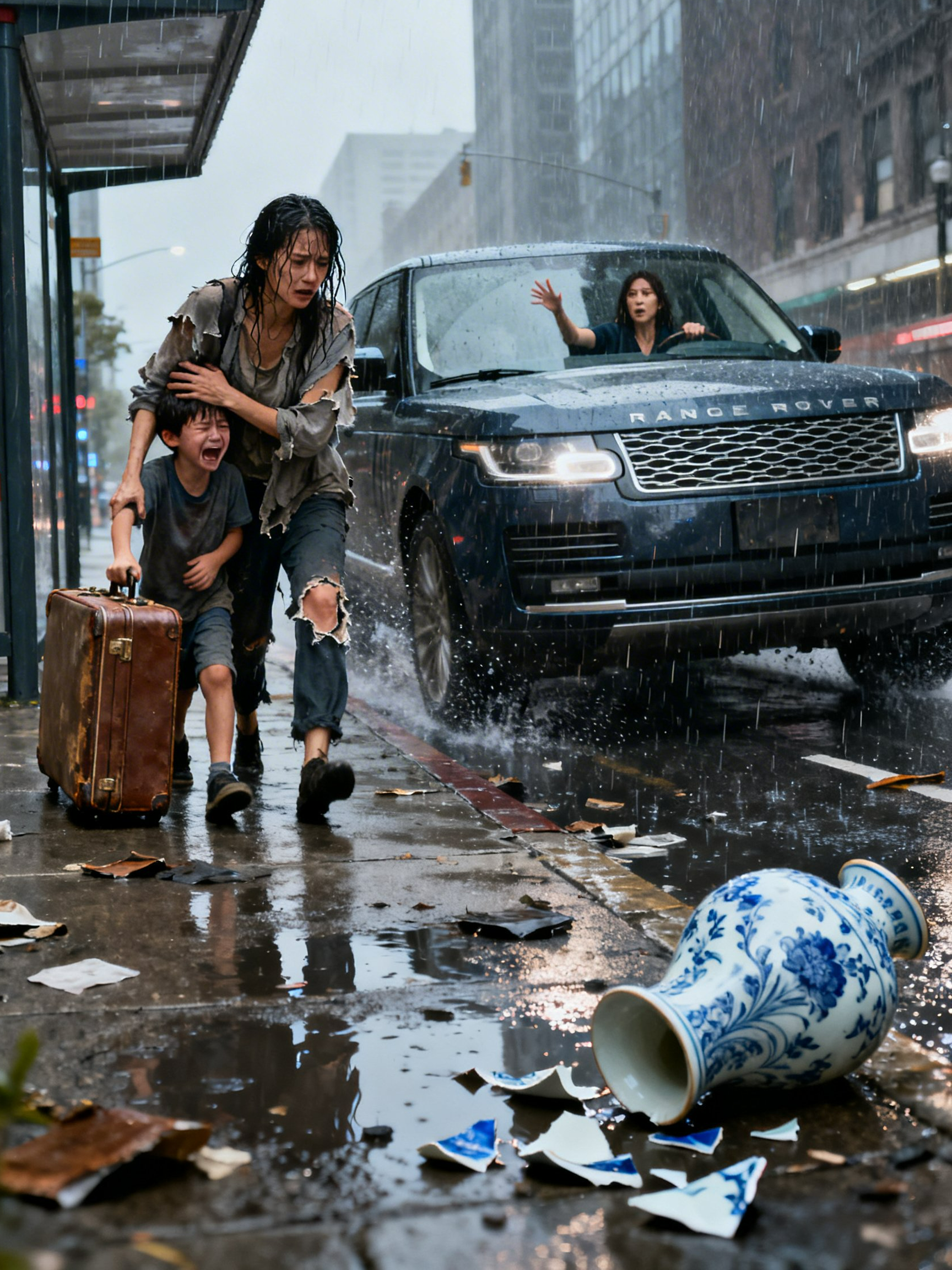 My Husband Vanished for Three Years—Then His Family Threw Us Out, and His Sister’s Luxury Car Ride Revealed a Secret That Made Everything Feel Like a Setup