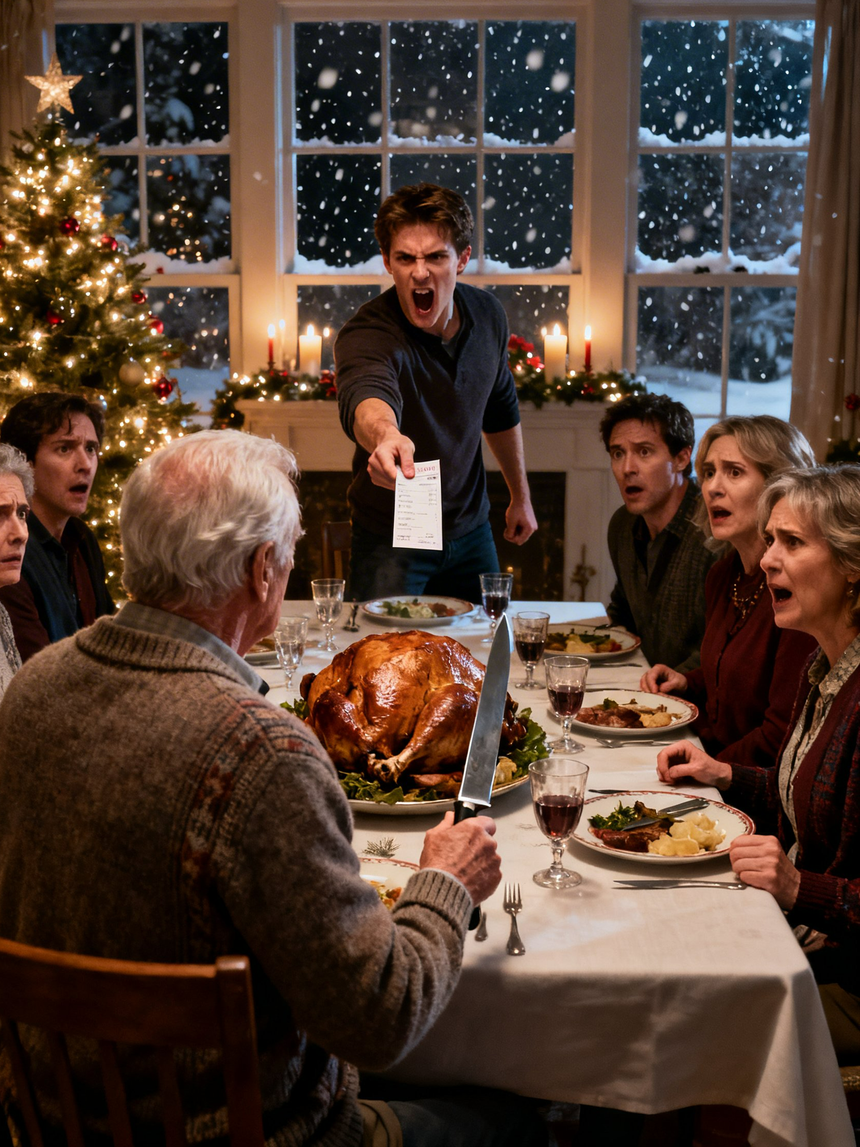 I Thanked Grandpa for a $200 Check—Then He Revealed the Five-Figure Wire That Shattered Our Holiday in Seconds