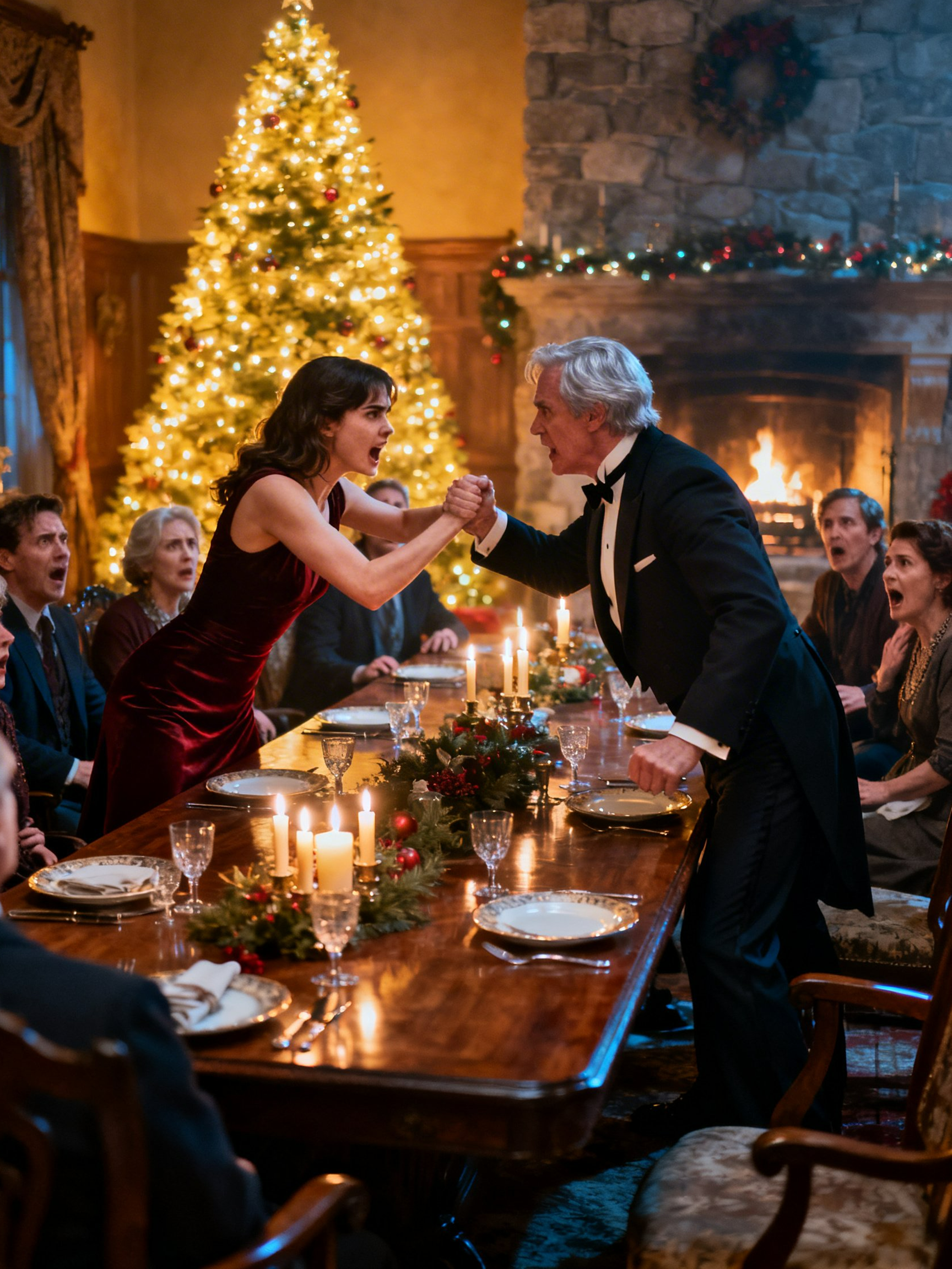 At Christmas Dinner They Demanded Grandpa’s Estate for My Brother—Dad’s Threat Triggered Grandpa’s Final Trap