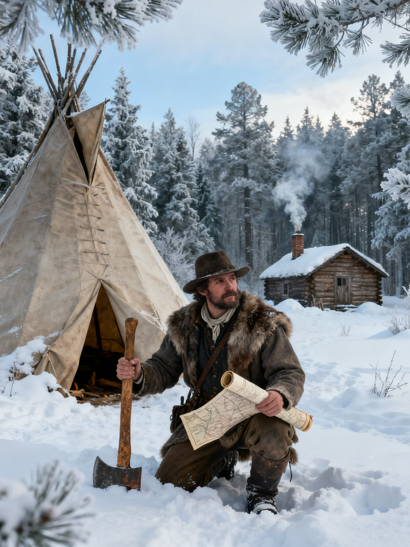 They Mocked His Canvas Wigwam in Montana—Until a Deep Freeze Proved It Stayed 45 Degrees Warmer