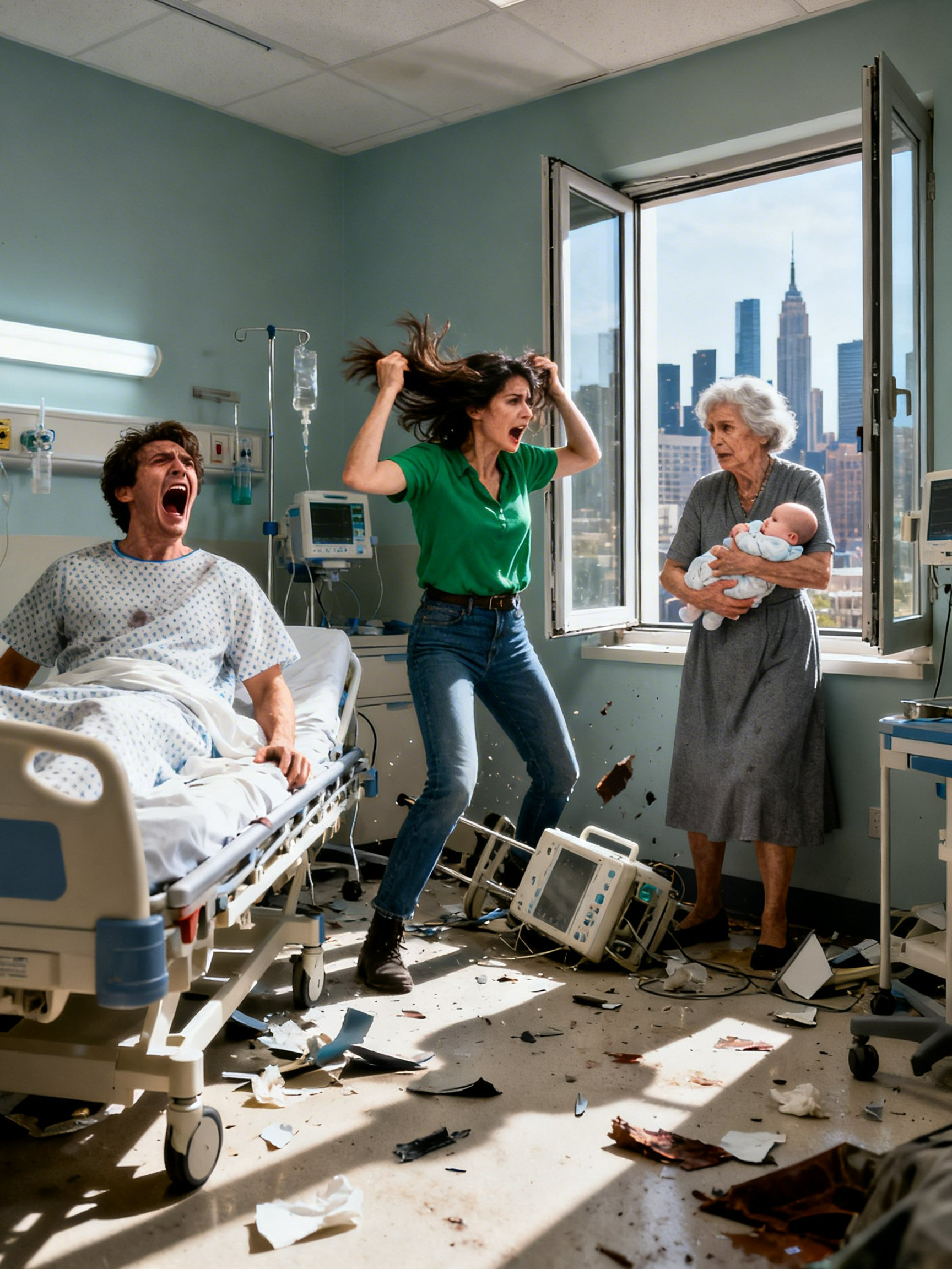 Postpartum in a Hospital Bed, I Refused an $80,000 Party Demand—So My Mom Held My Newborn Over the Window