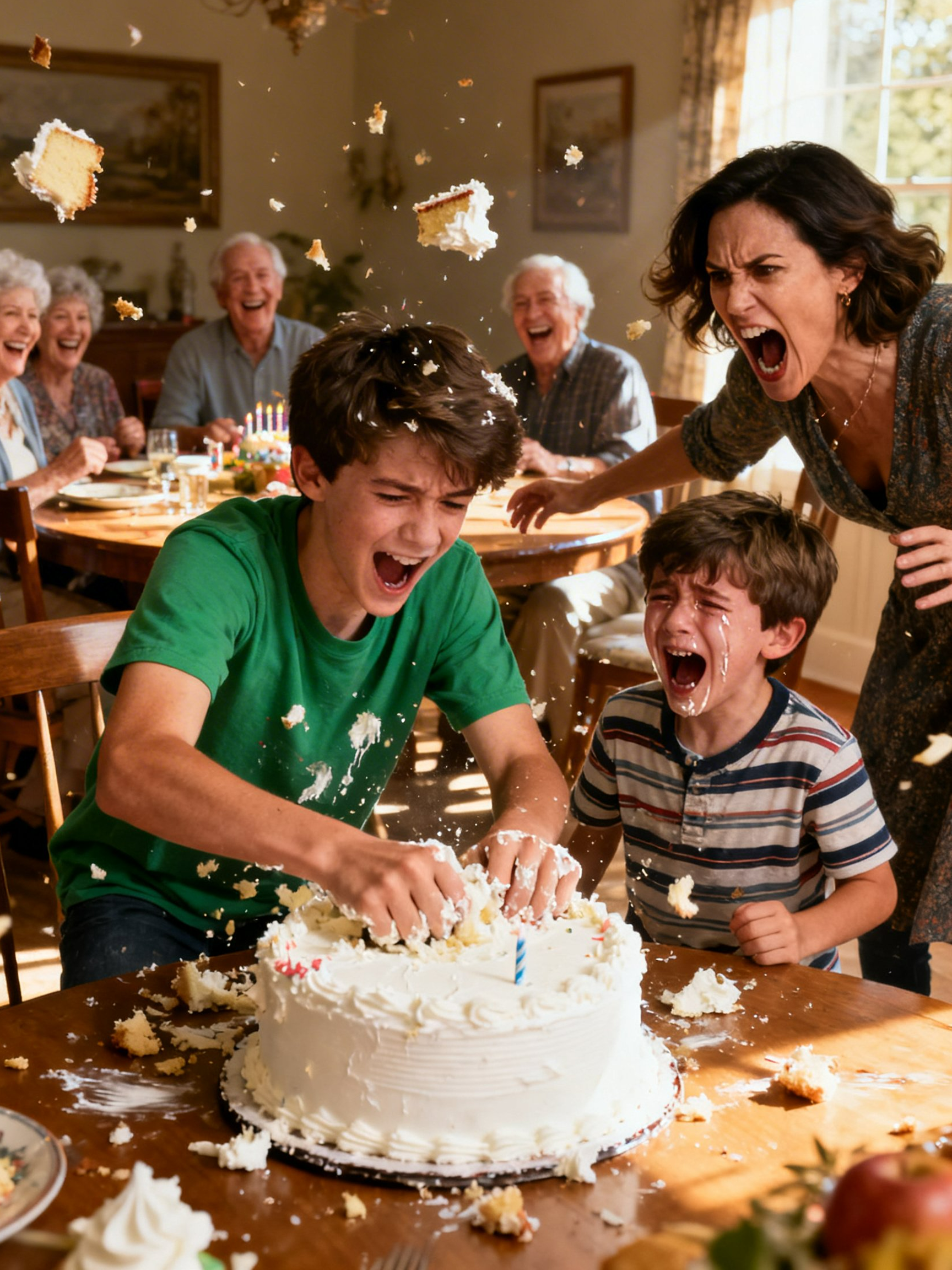 He Ruined My Son’s Handmade Card in the Cake—So I Ruined Their Comfortable Life With One Text