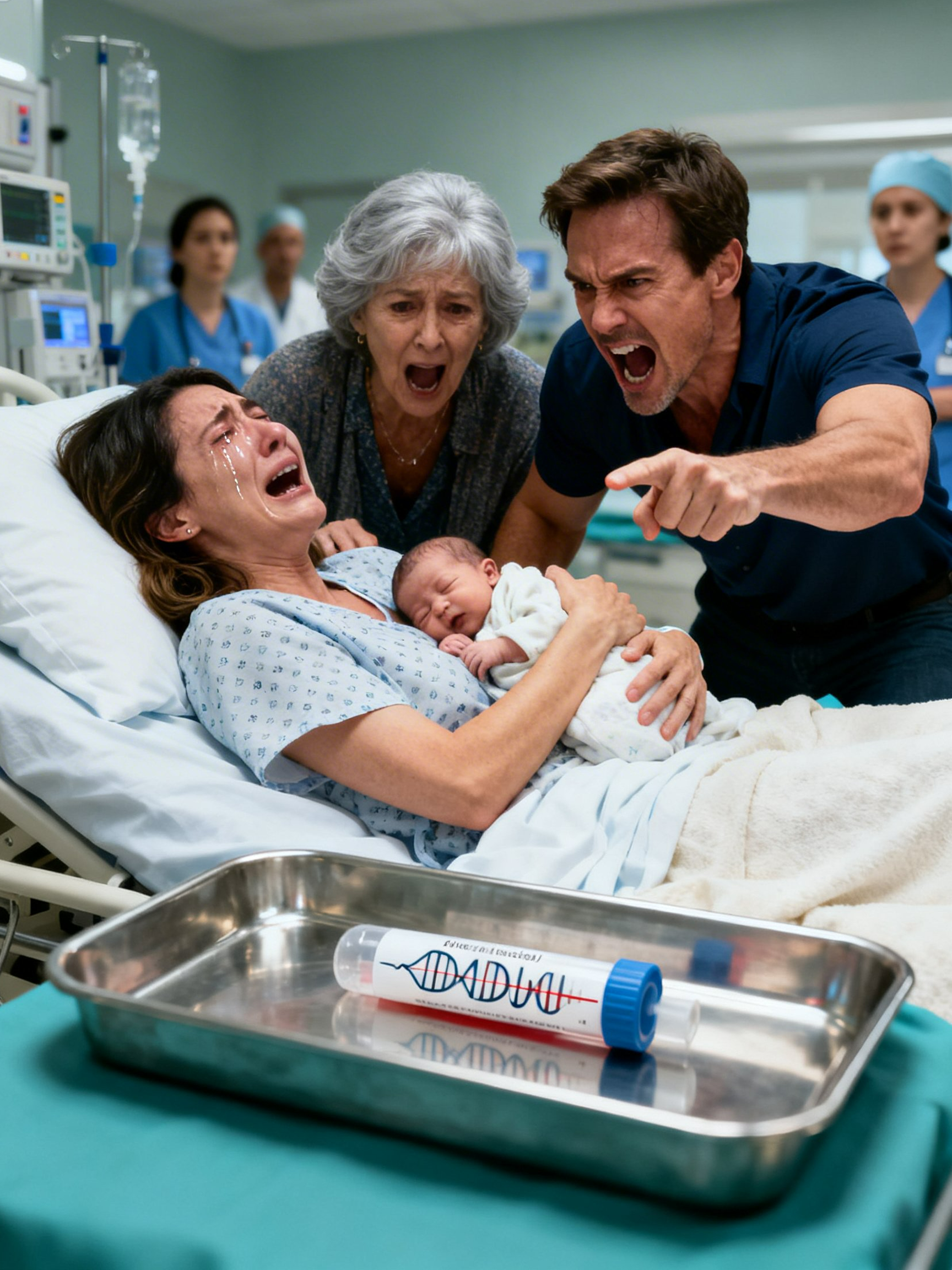 His Smirk Demanded a DNA Test