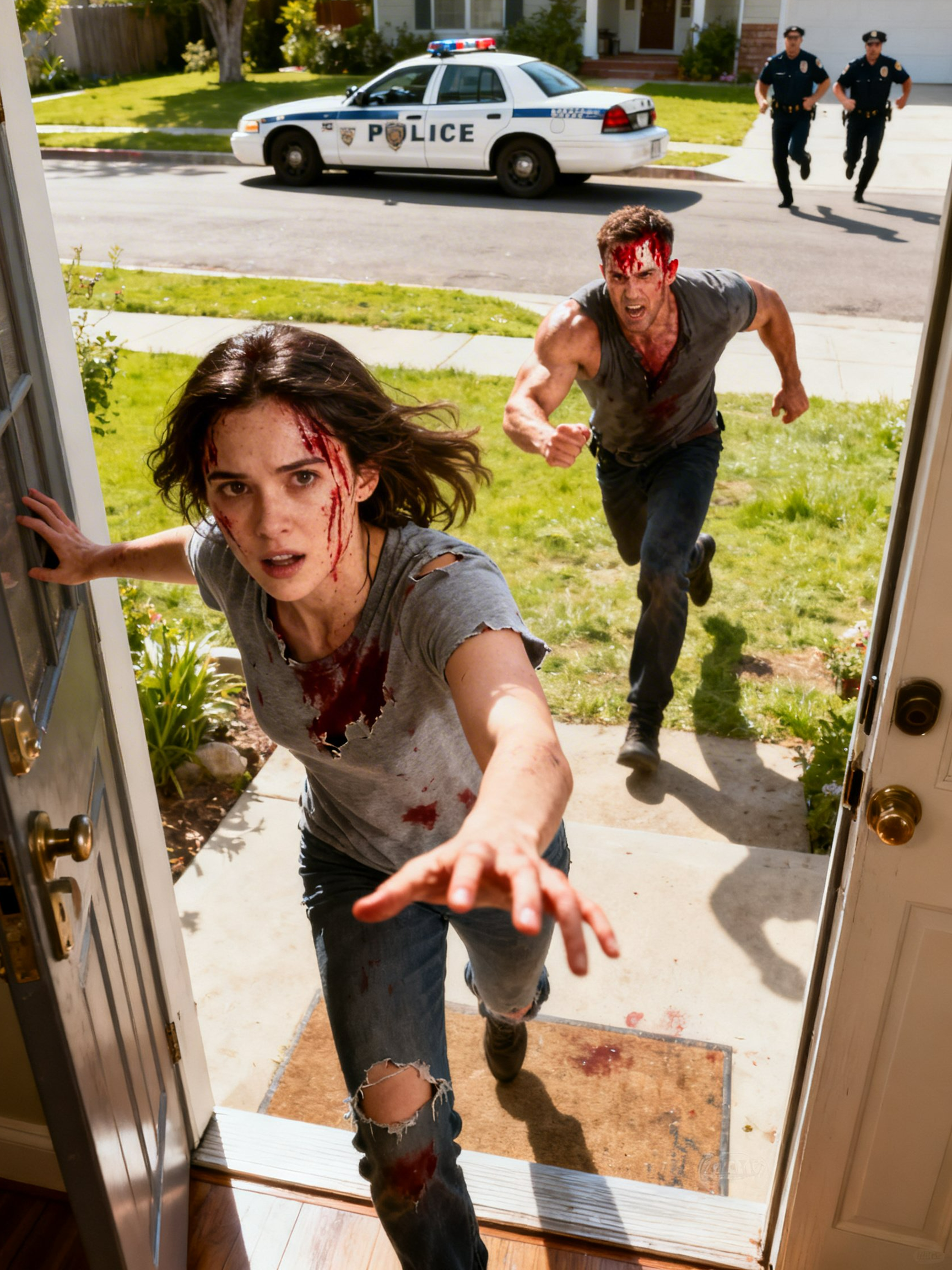 I Refused to Cosign Their Mortgage—My Brother-in-Law Beat Me Bloody and Dislocated My Shoulder, Then My Sister Smirked… Until Police Uncovered What They’d Really Done