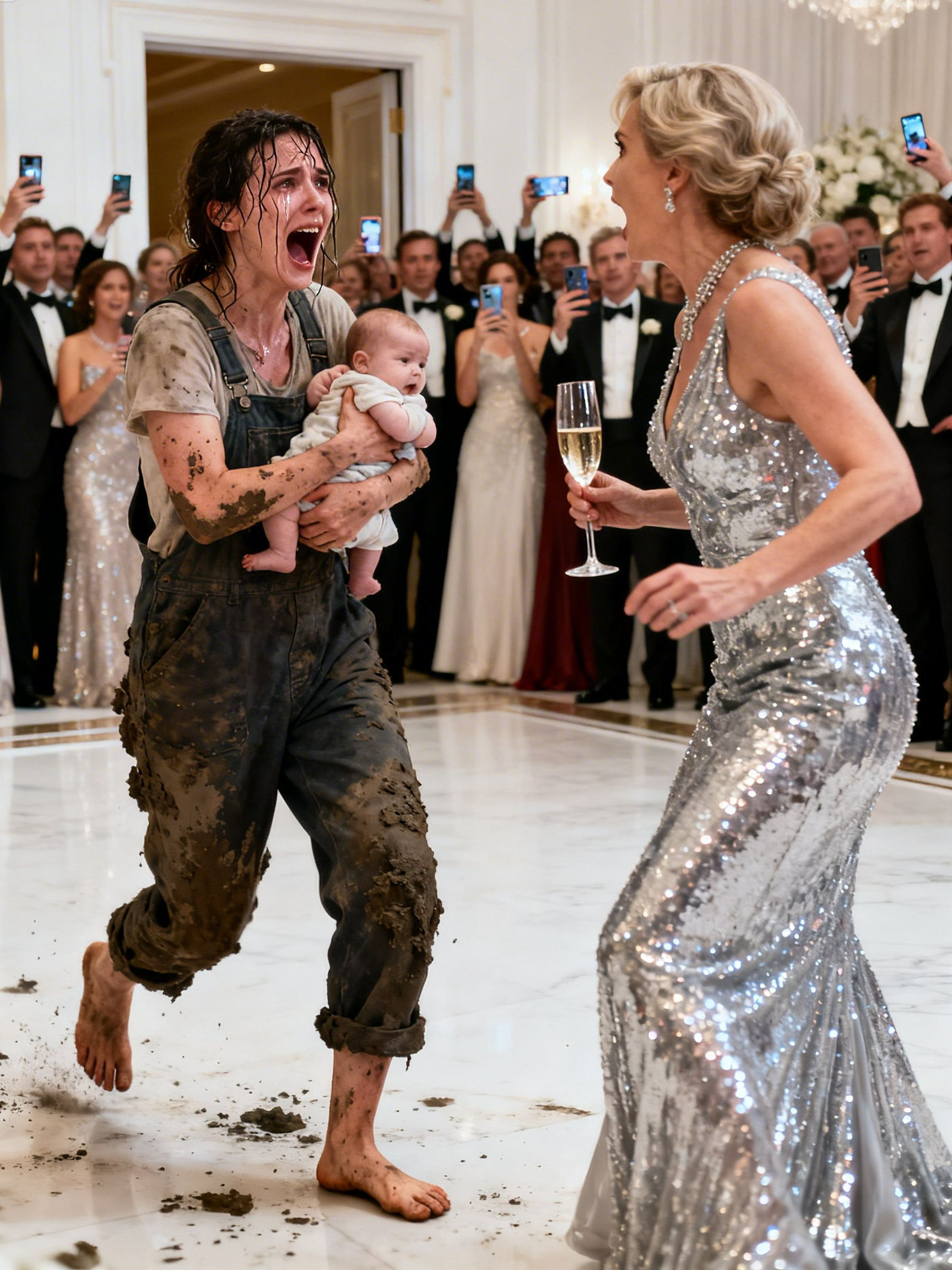 She Dumped Her Newborn at My Door—So I Crashed Her Anniversary Party With the Truth