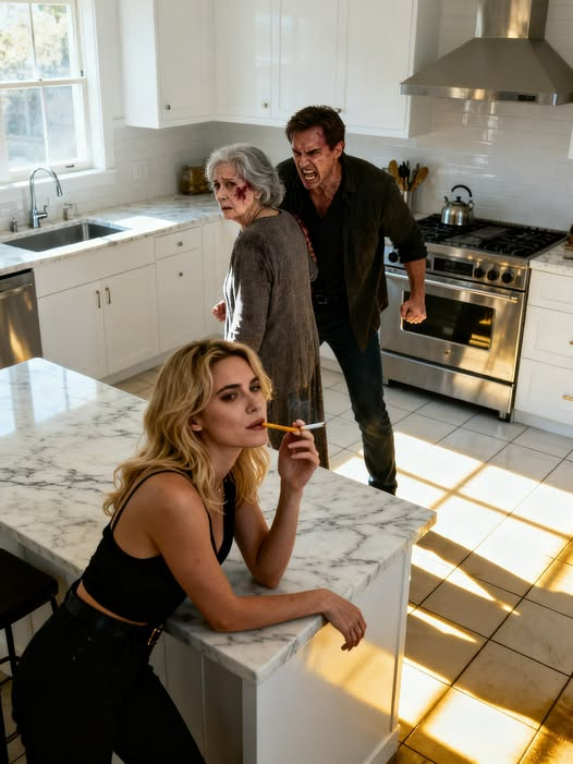 I Begged My Daughter-in-Law Not to Smoke Around My Damaged Lungs—My Son Hit Me, She Smiled, and Sirens Arrived Before the Bruise Could Fade.