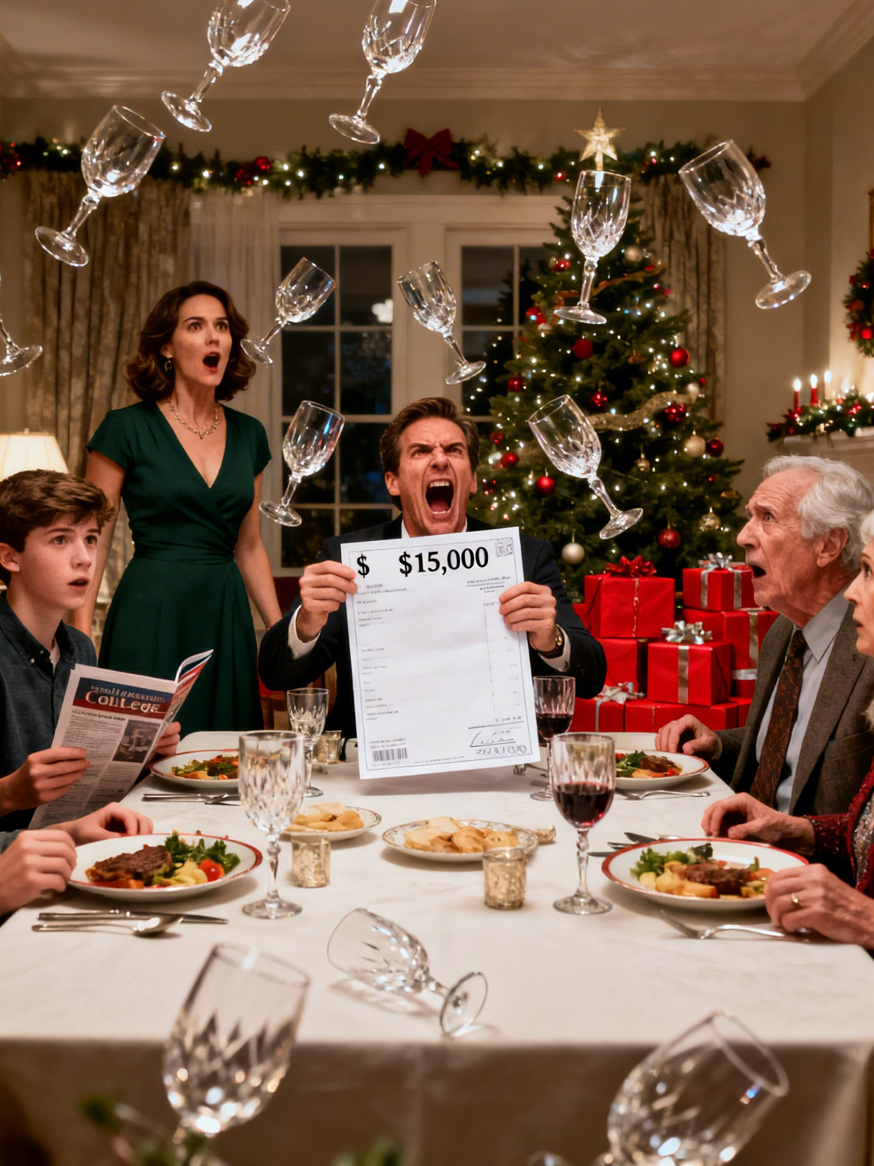 My Brother Dropped a $15,000 “College Invoice” in My Lap—Then I Overheard Dad Say Paying Was “My Role,” So I Rewrote Christmas