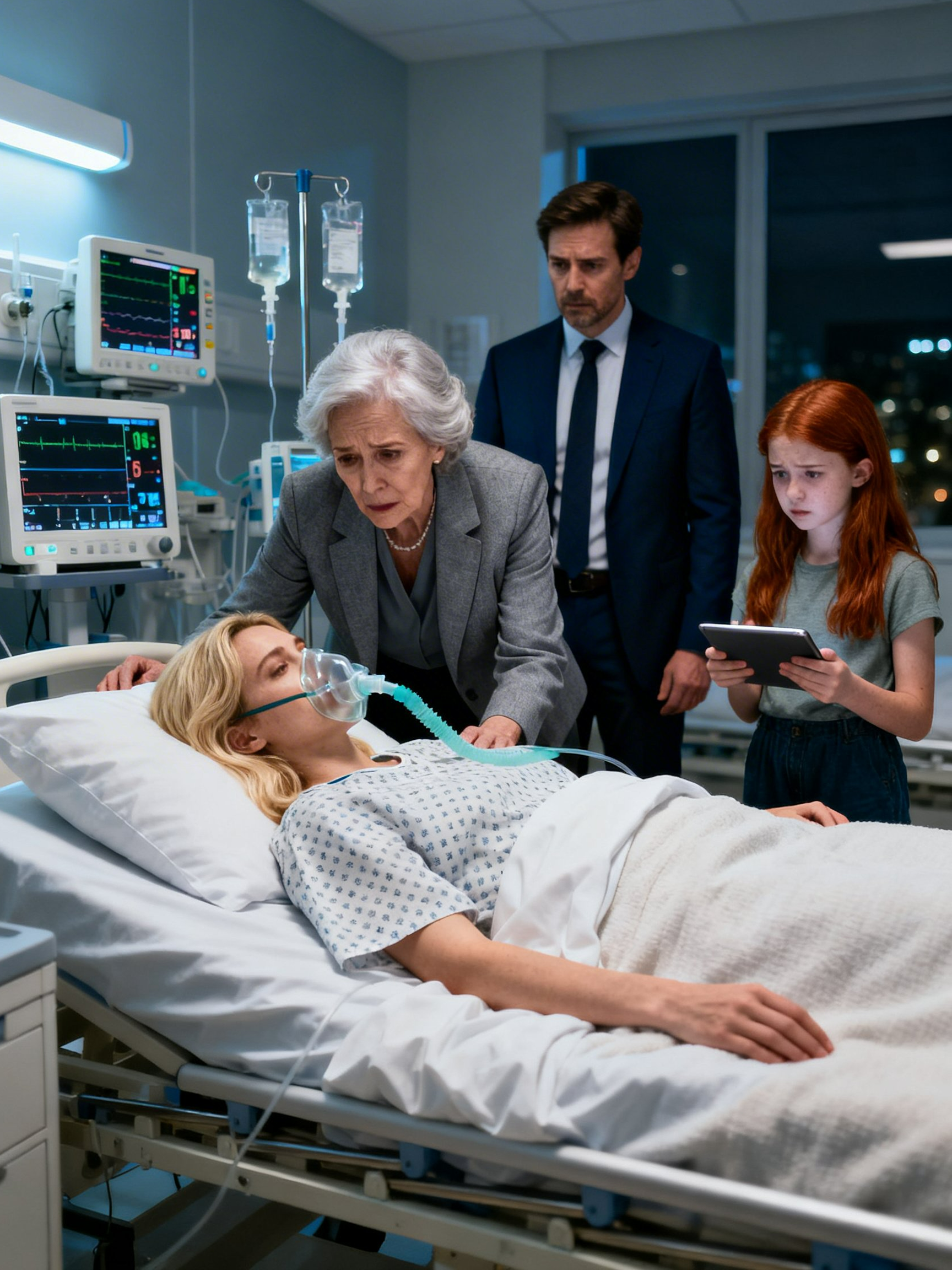 Strapped to a Backboard After My Crash, My Mom Demanded $4,200 for First Class—Then Her Card Declined, and Grandpa Walked In Holding the Paper That Ended Her Control