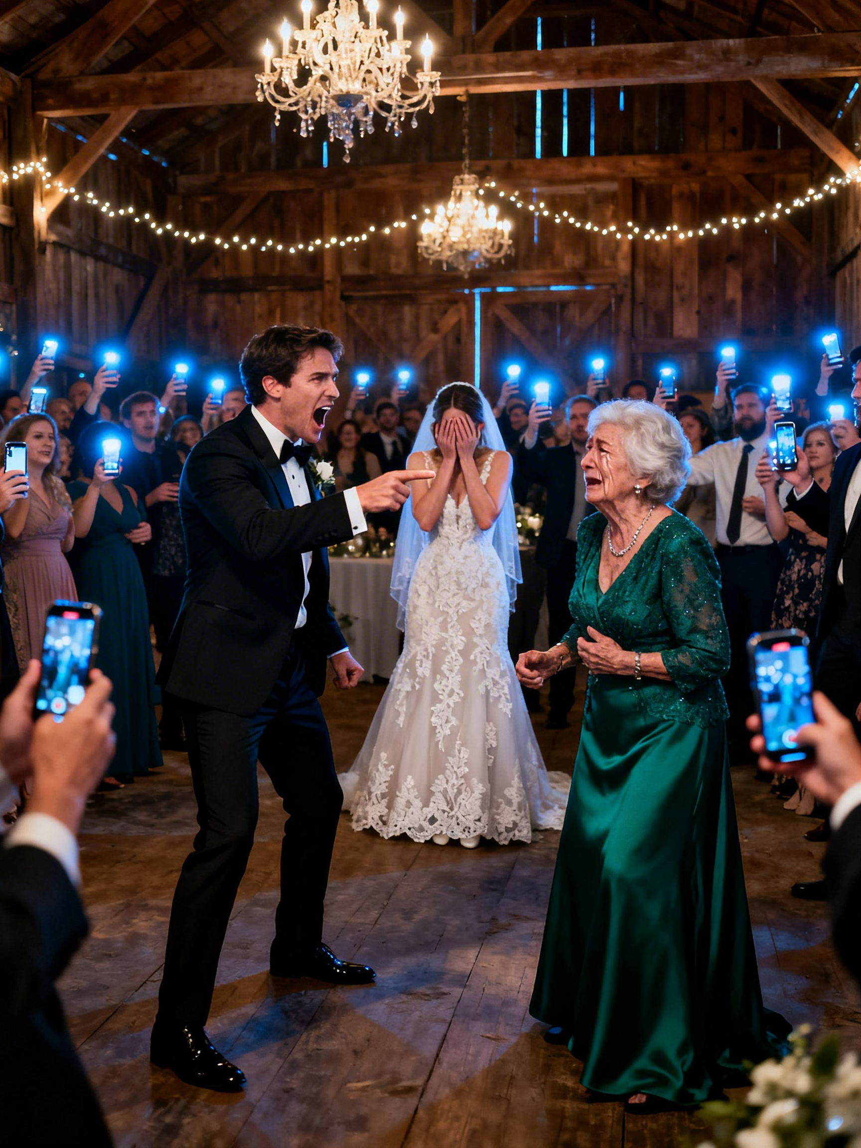 He Demanded My Farm Keys at My Daughter’s Wedding—Then One Speakerphone Call Exposed His Lies to Everyone