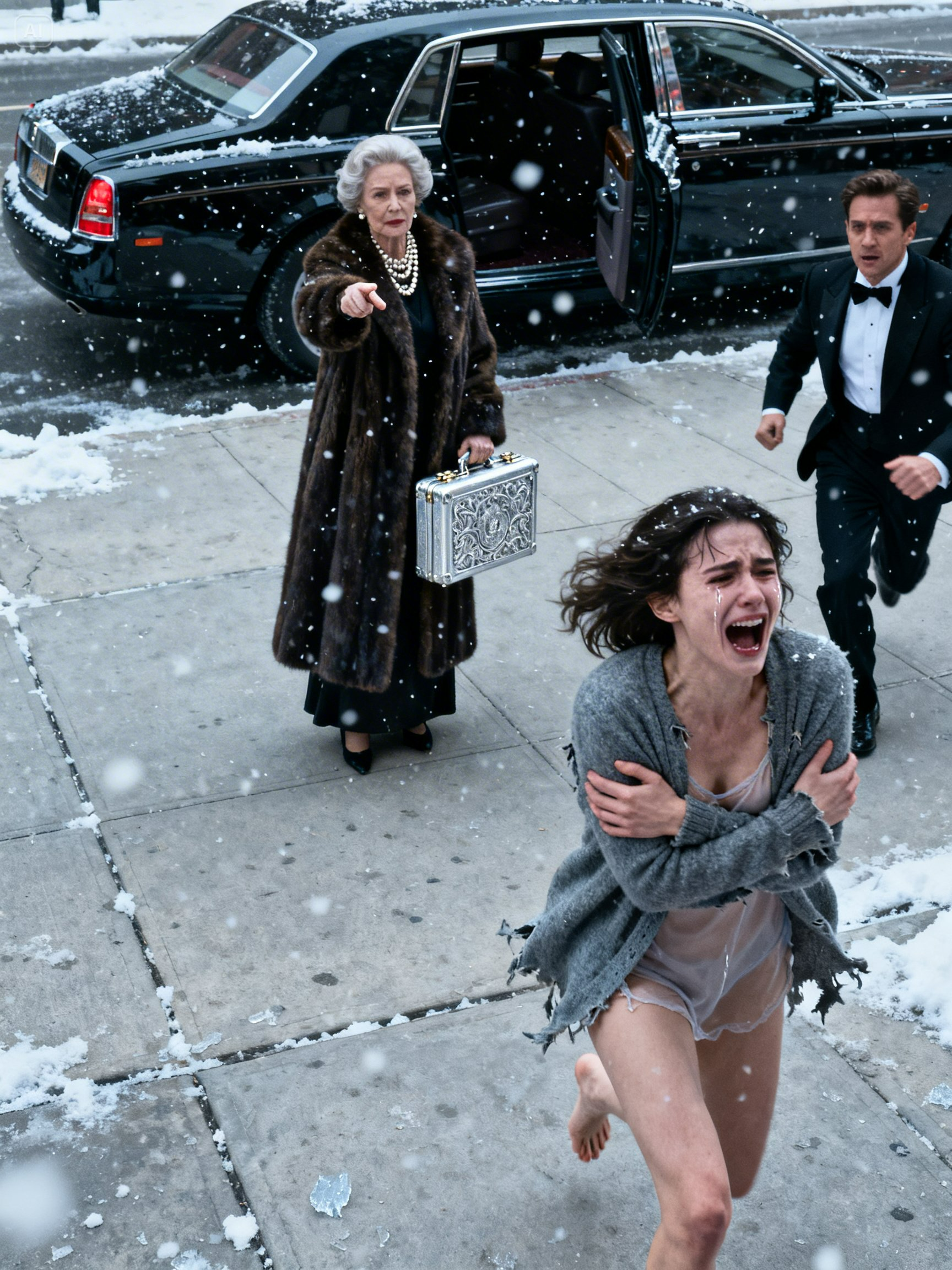 Thrown Into the Snow, I Made