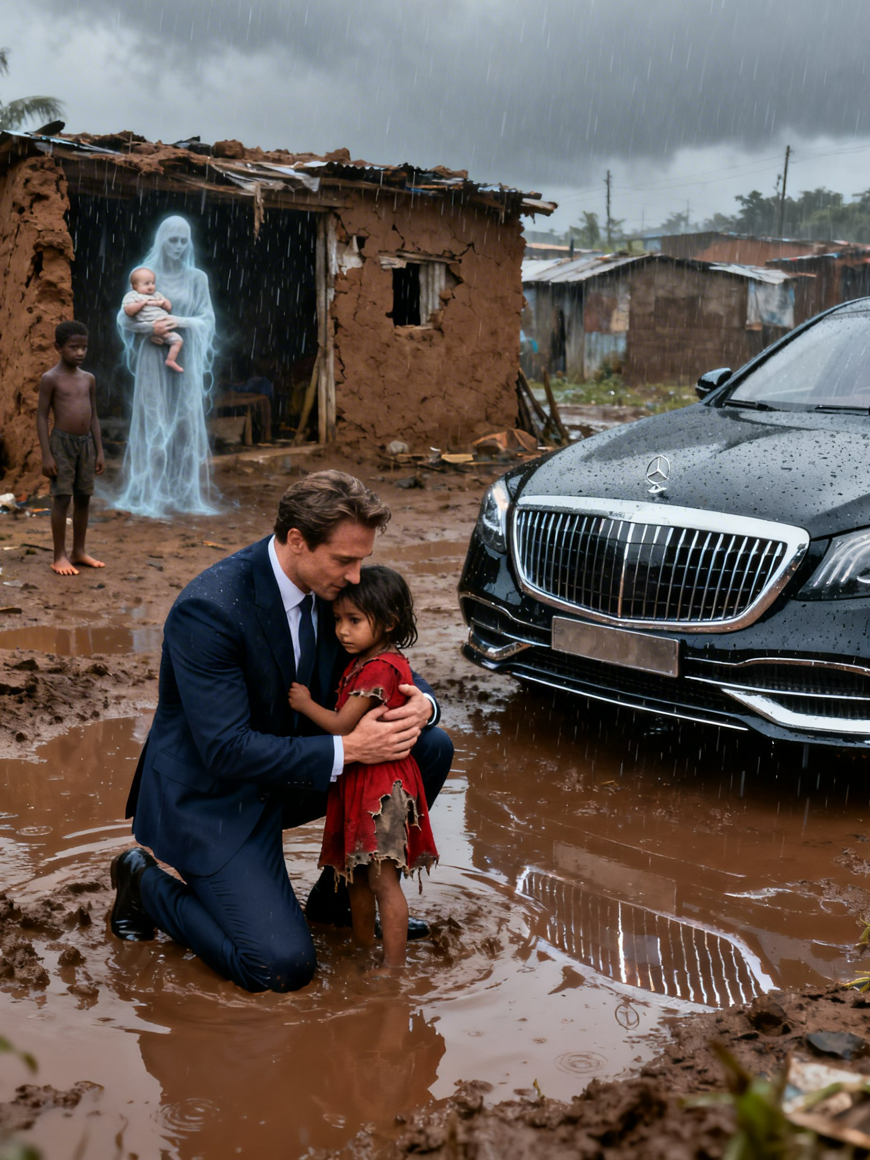 A Tech Millionaire Knocked on a Ruined House in the Rain—His Missing Daughter Answered With Another Name