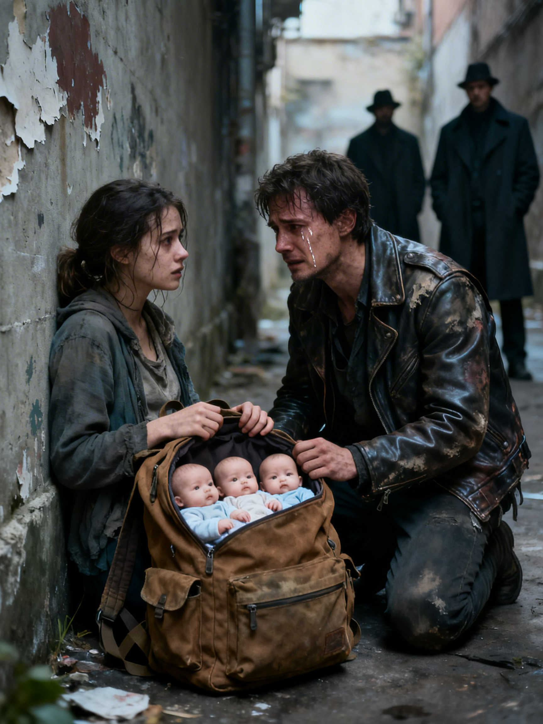 A 7-Year-Old Orphan Found Abandoned Triplets in the Rain—But When She Protected Them, Los Álamos Turned on Her… Until a Millionaire’s Secret Changed Everything