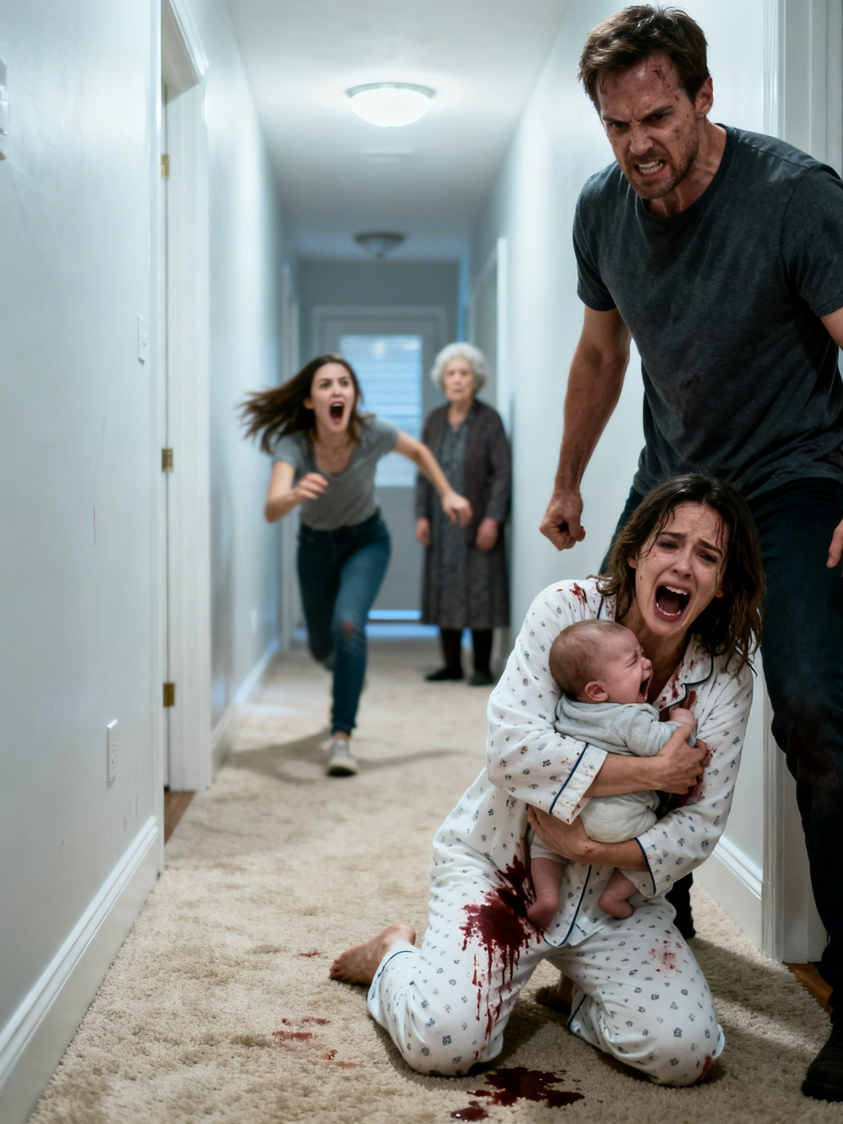 He Tore My C-Section Stitches Open in Rage—Then I Realized My Baby Wasn’t Safe Here Either