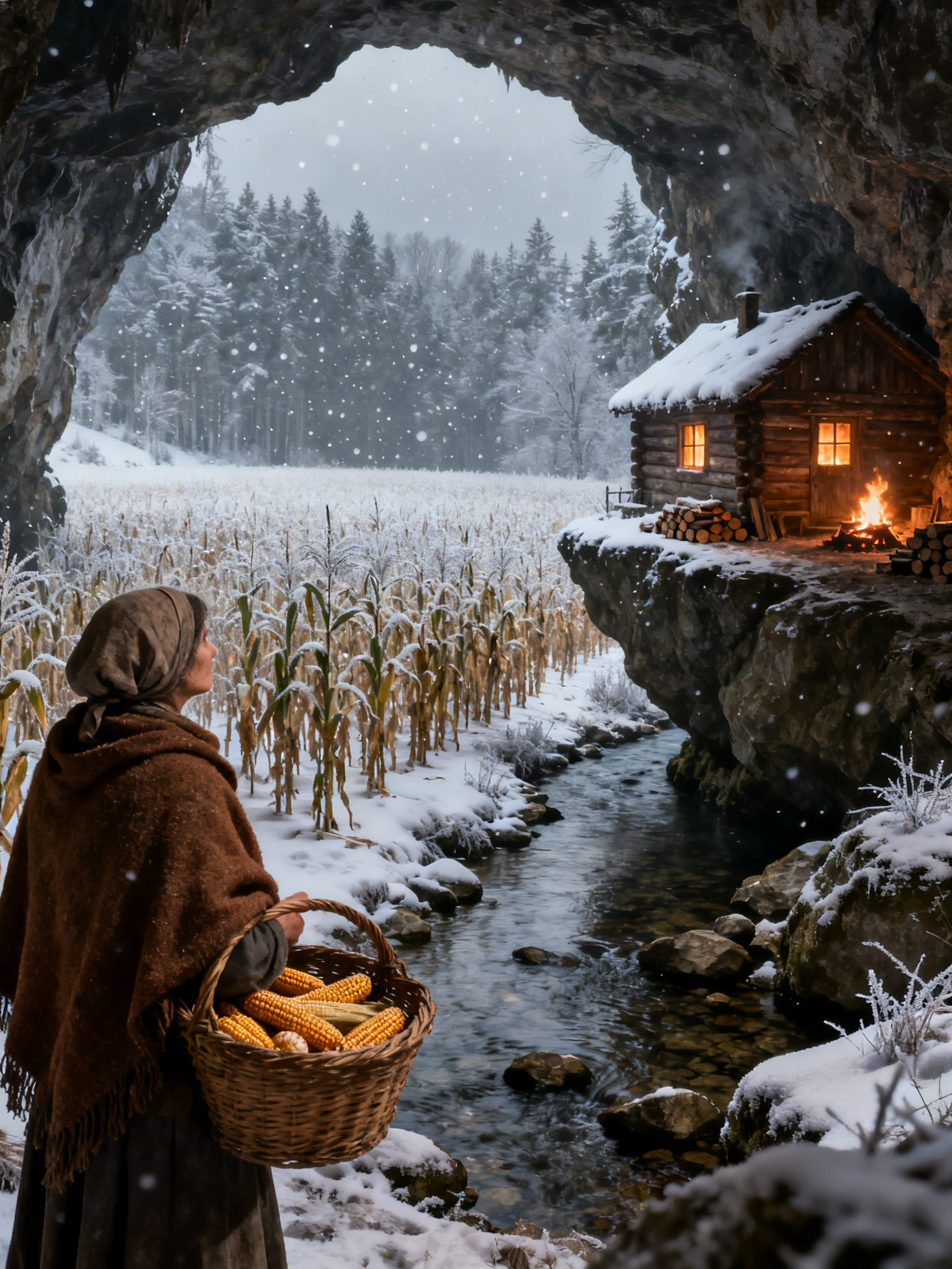 They Mocked Her Cave Corn