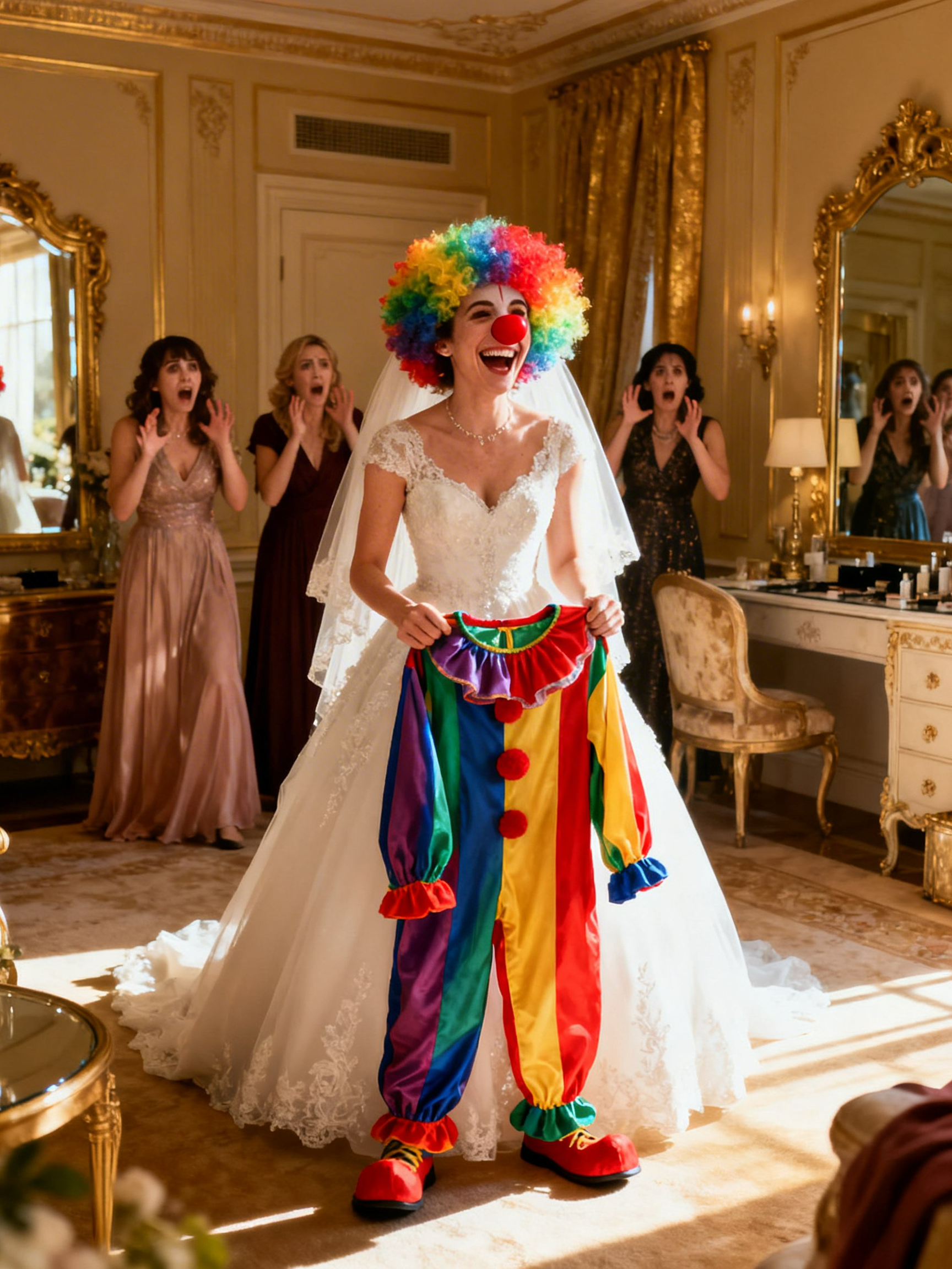 My Mother-in-Law Swapped My Wedding Dress for a Clown Costume—So I Wore It Down the Aisle and Ruined Her Plan