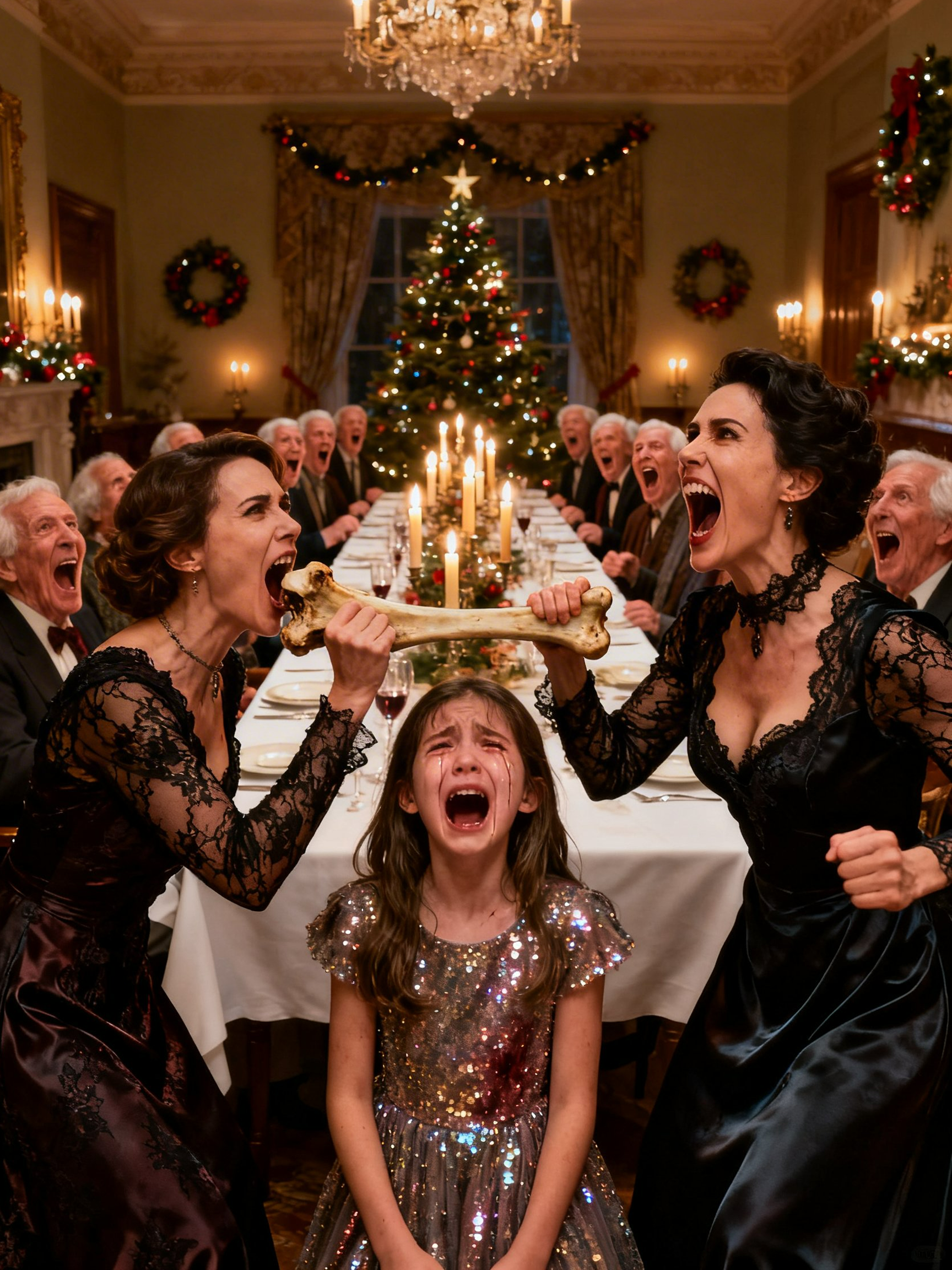 She Humiliated My Daughter at the Year-End Party—Then Forced a Chewed Bone Into Her Mouth for Laughs