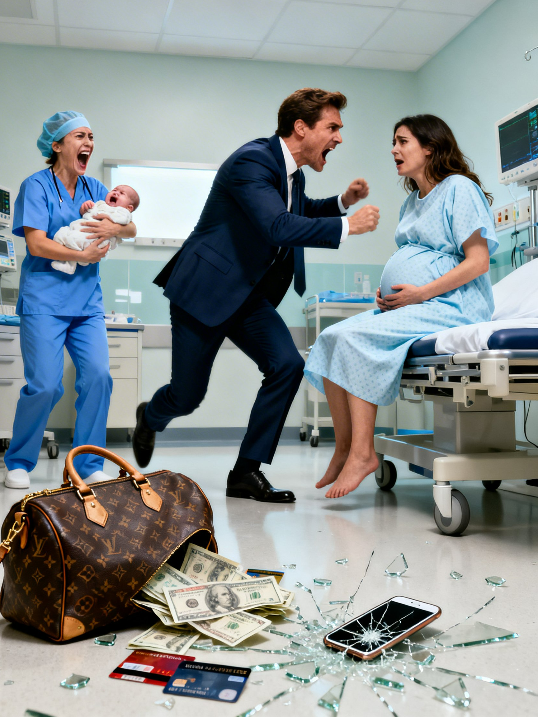 He Slapped My Newborn And Swore He’d Take Everything—But One Hour Later, Mark Was On His Knees Begging After The Truth Exploded