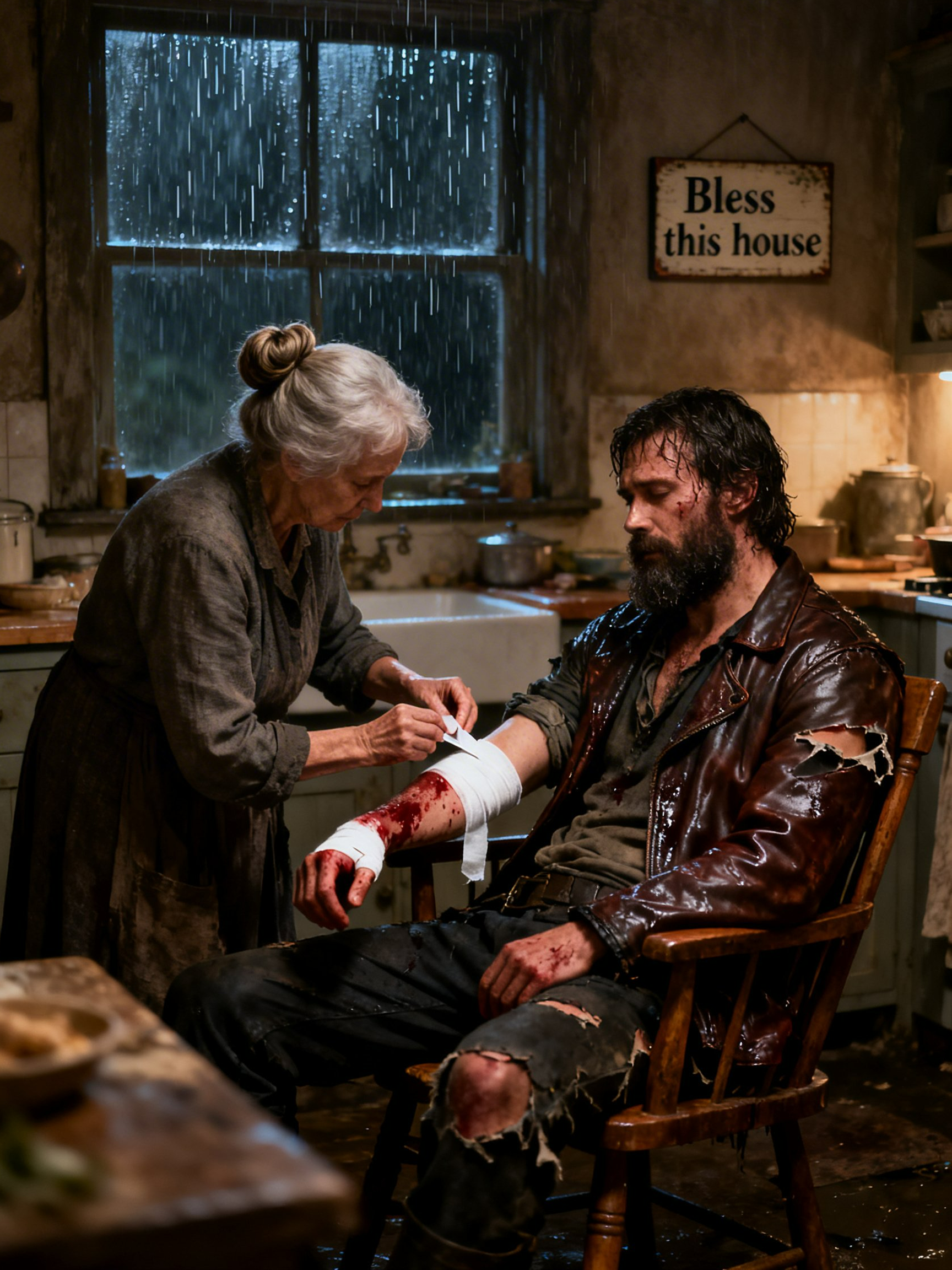 She Stitched Me Up Without Questions—And I Didn’t Learn the Price of Her Kindness Until Years Later