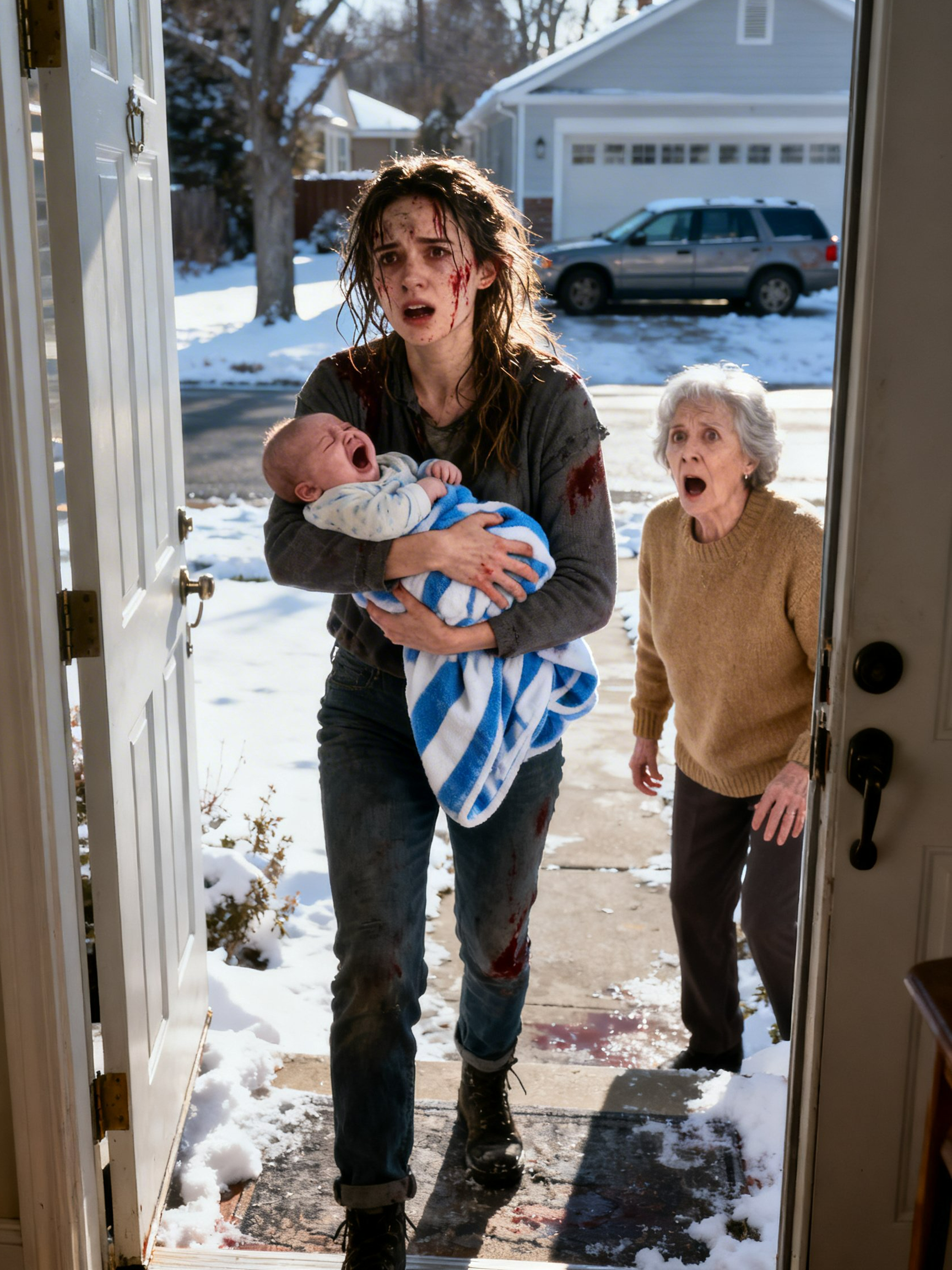 I Left My Newborn With My Mom for One Day of Sleep—Then I Woke to 63 Messages Calling Me a “Monster,” and My Mother’s Secret Was Already Viral