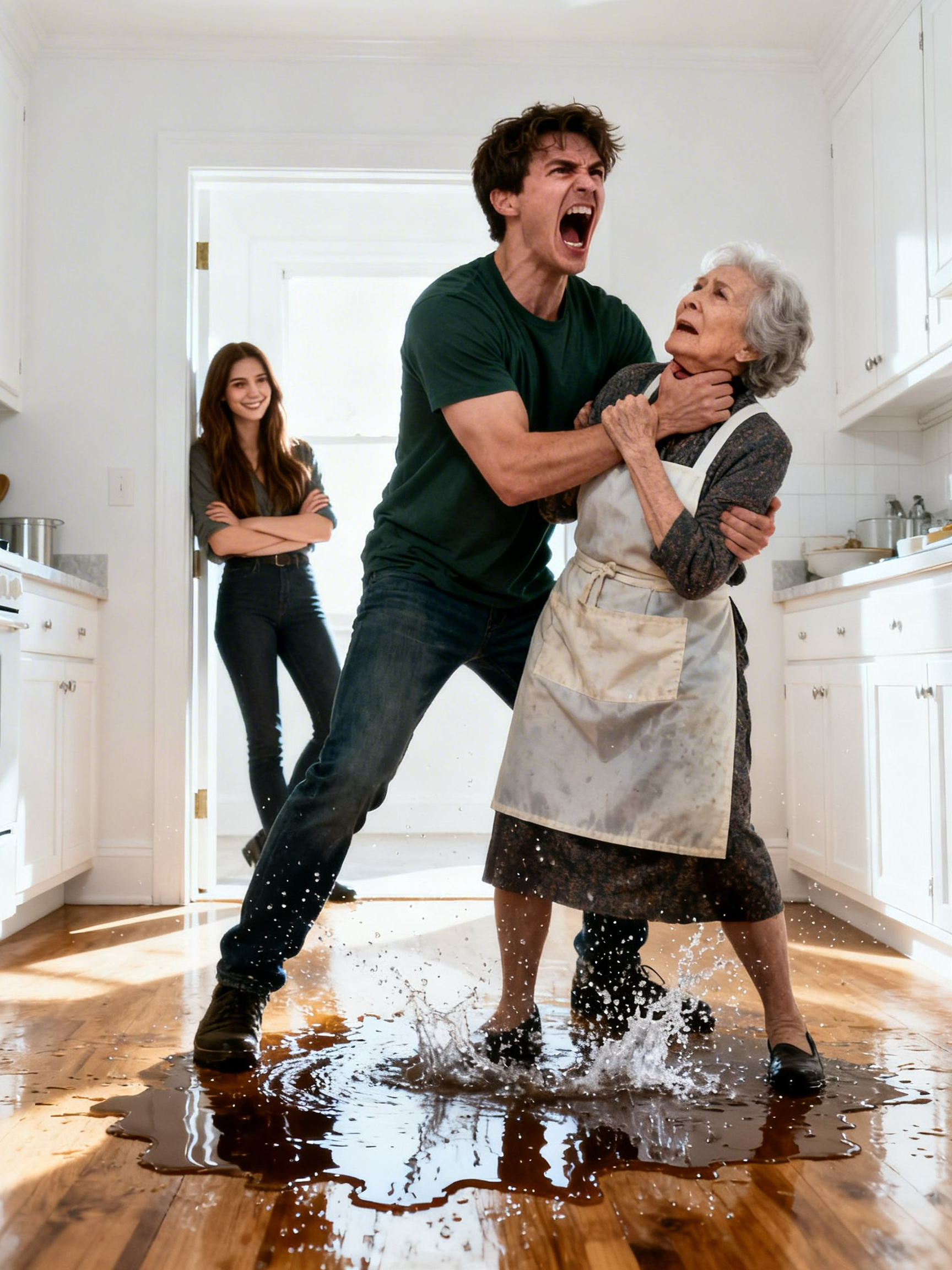 He Choked His Own…