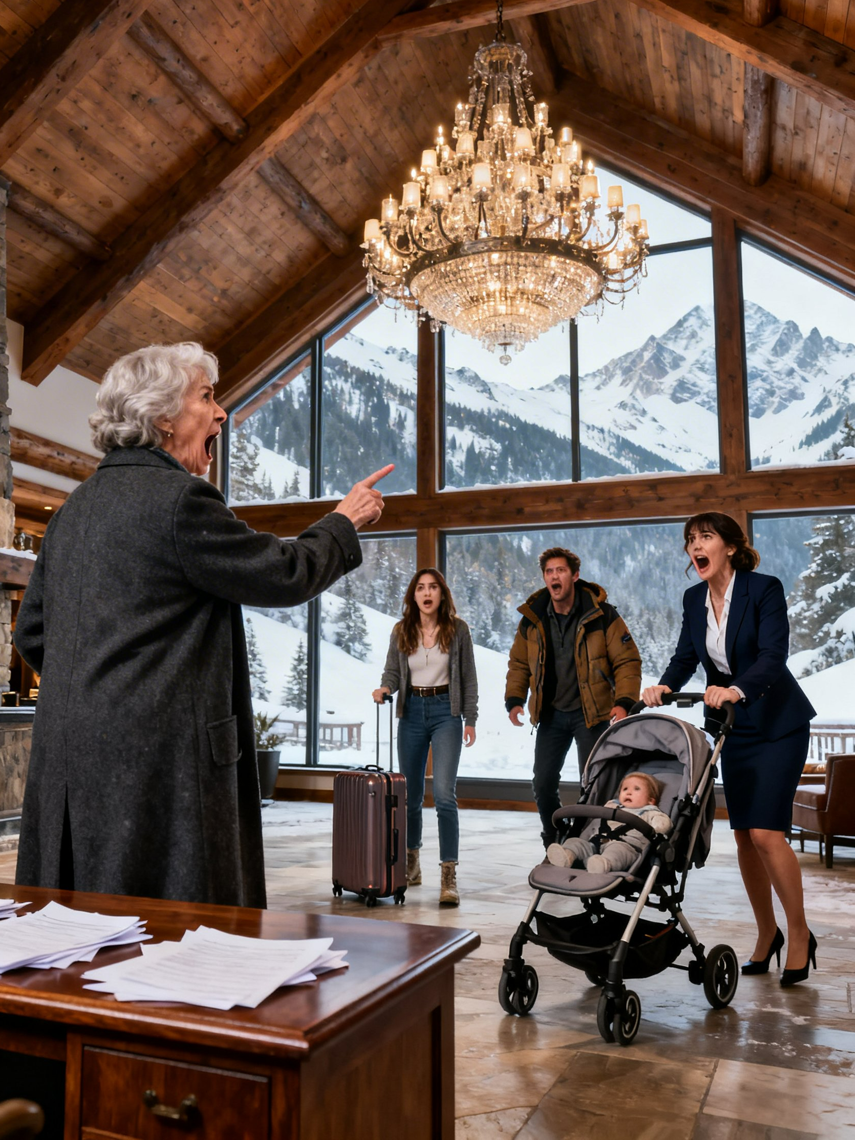 My Daughter-in-Law Invaded My “Luxury” Alpine Villa to “Make Peace”—But the Main Hall Held a Truth She Couldn’t Outrun