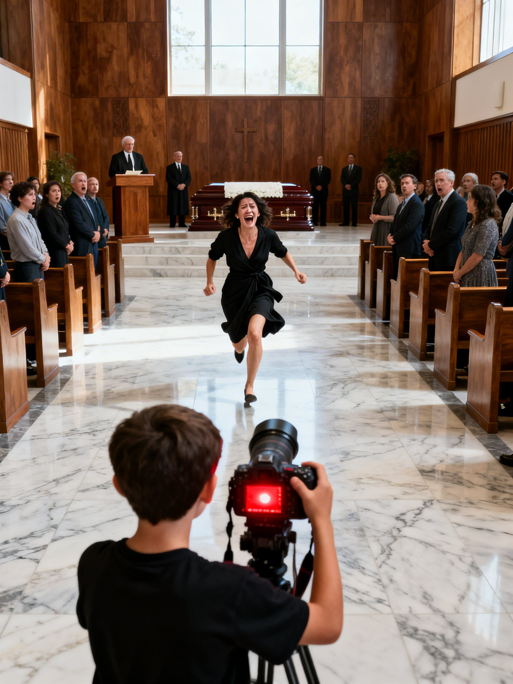 At My Little Girl’s Funeral….